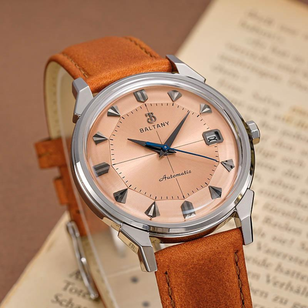 Baltany 36mm Pie-Pan Dial With Crosshair Constellation Homage Watch S4106