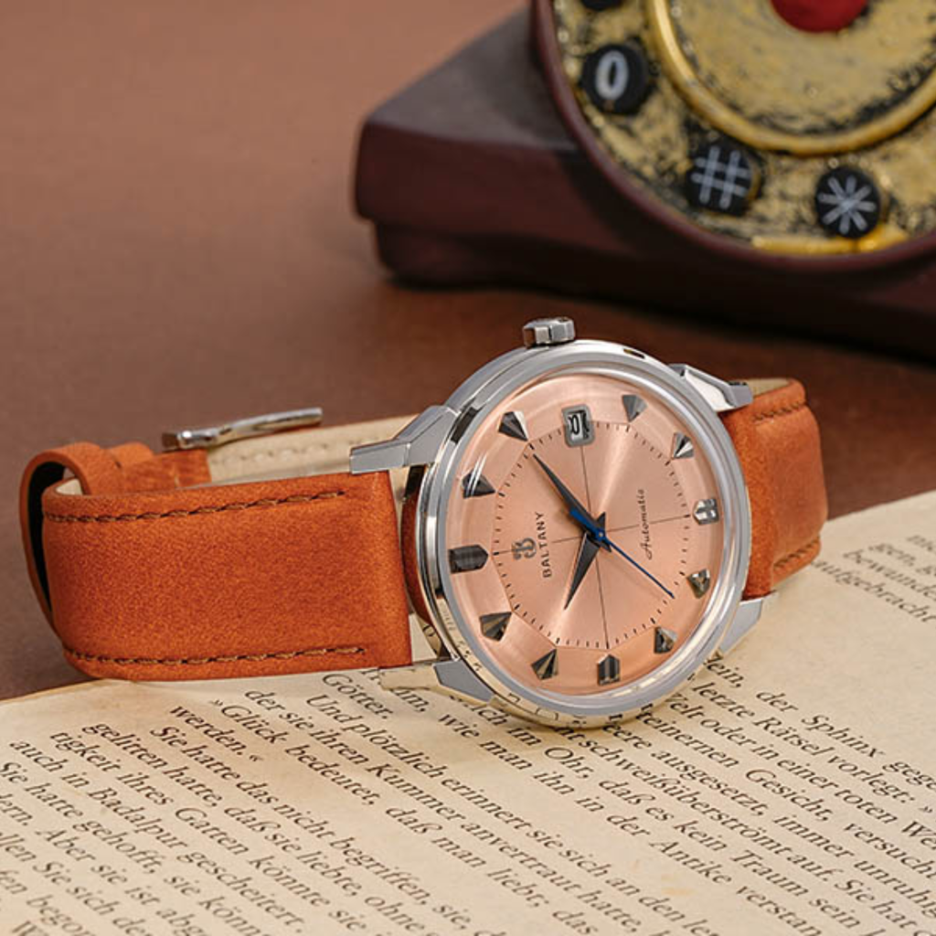 Baltany 36mm Pie-Pan Dial With Crosshair Constellation Homage Watch S4106