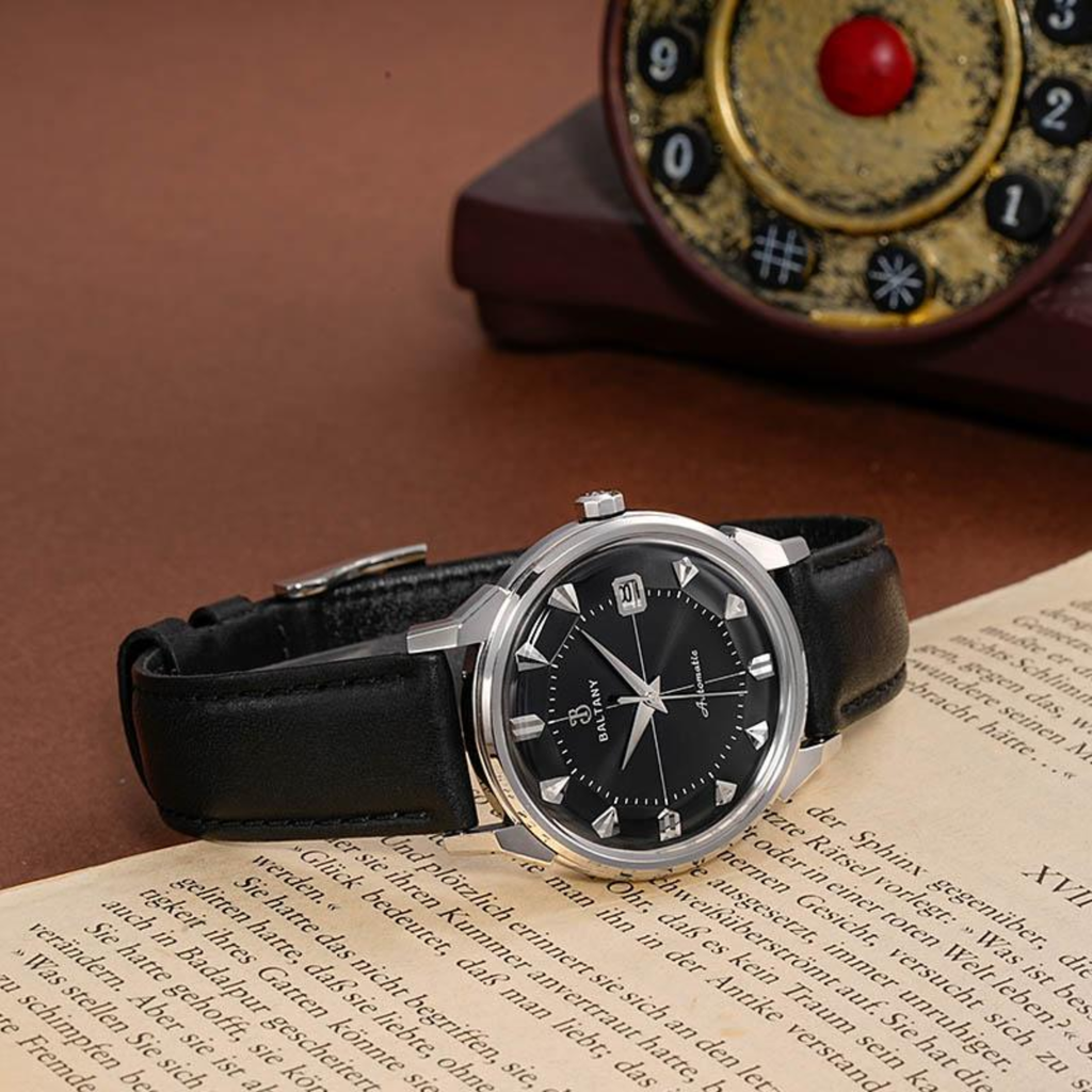 Baltany 36mm Pie-Pan Dial With Crosshair Constellation Homage Watch S4106