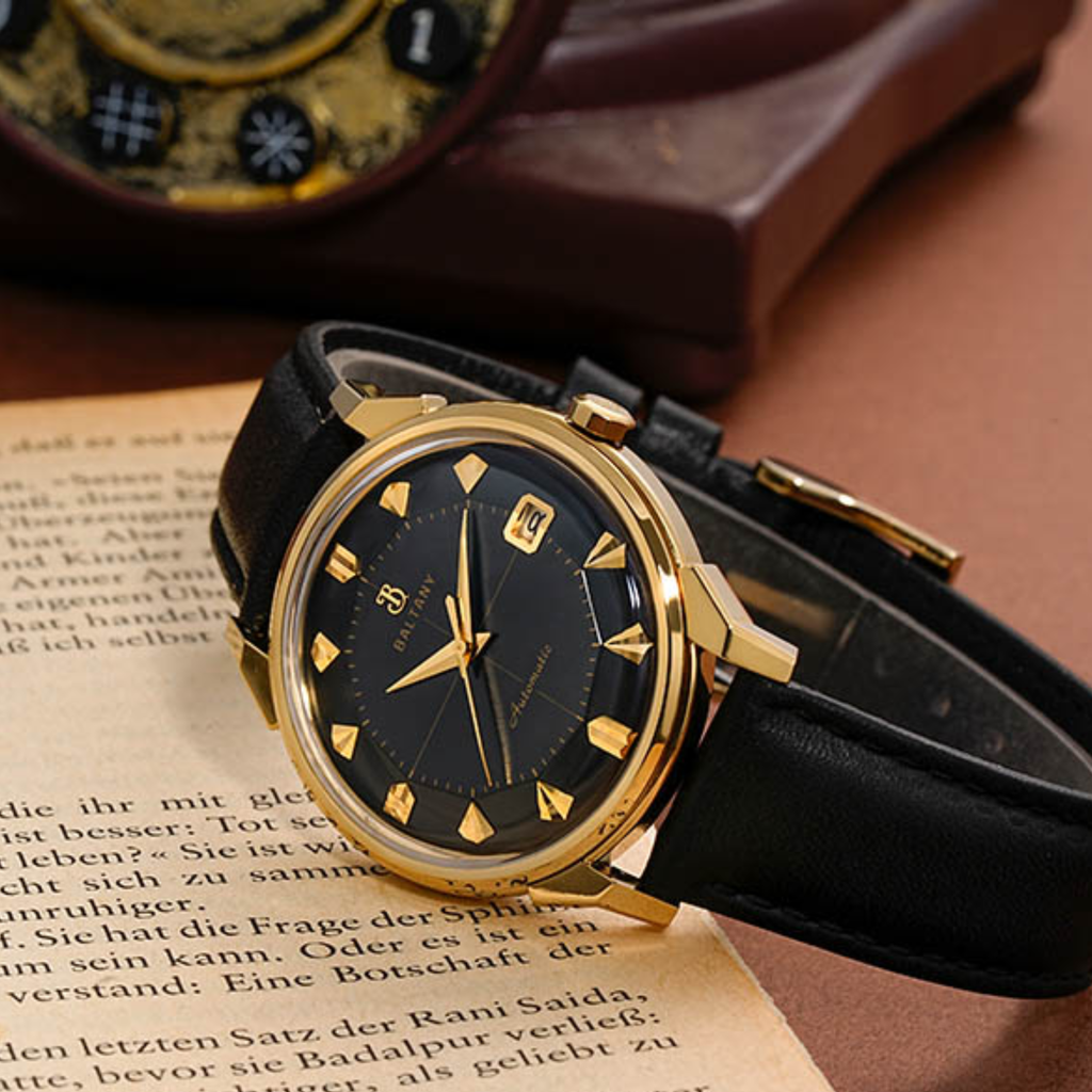 Baltany 36mm Pie-Pan Dial With Crosshair Constellation Homage Watch S4106