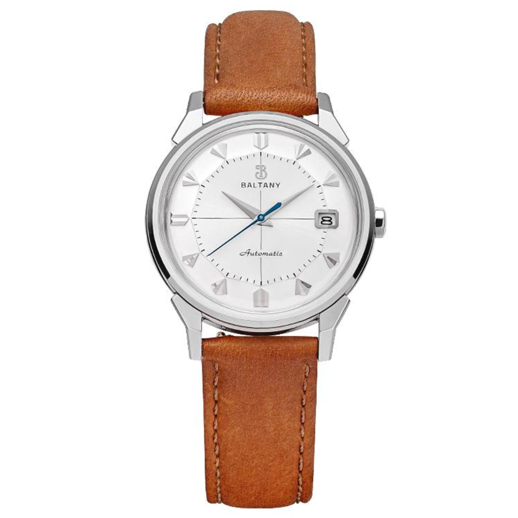 Baltany 36mm Pie-Pan Dial With Crosshair Constellation Homage Watch S4106