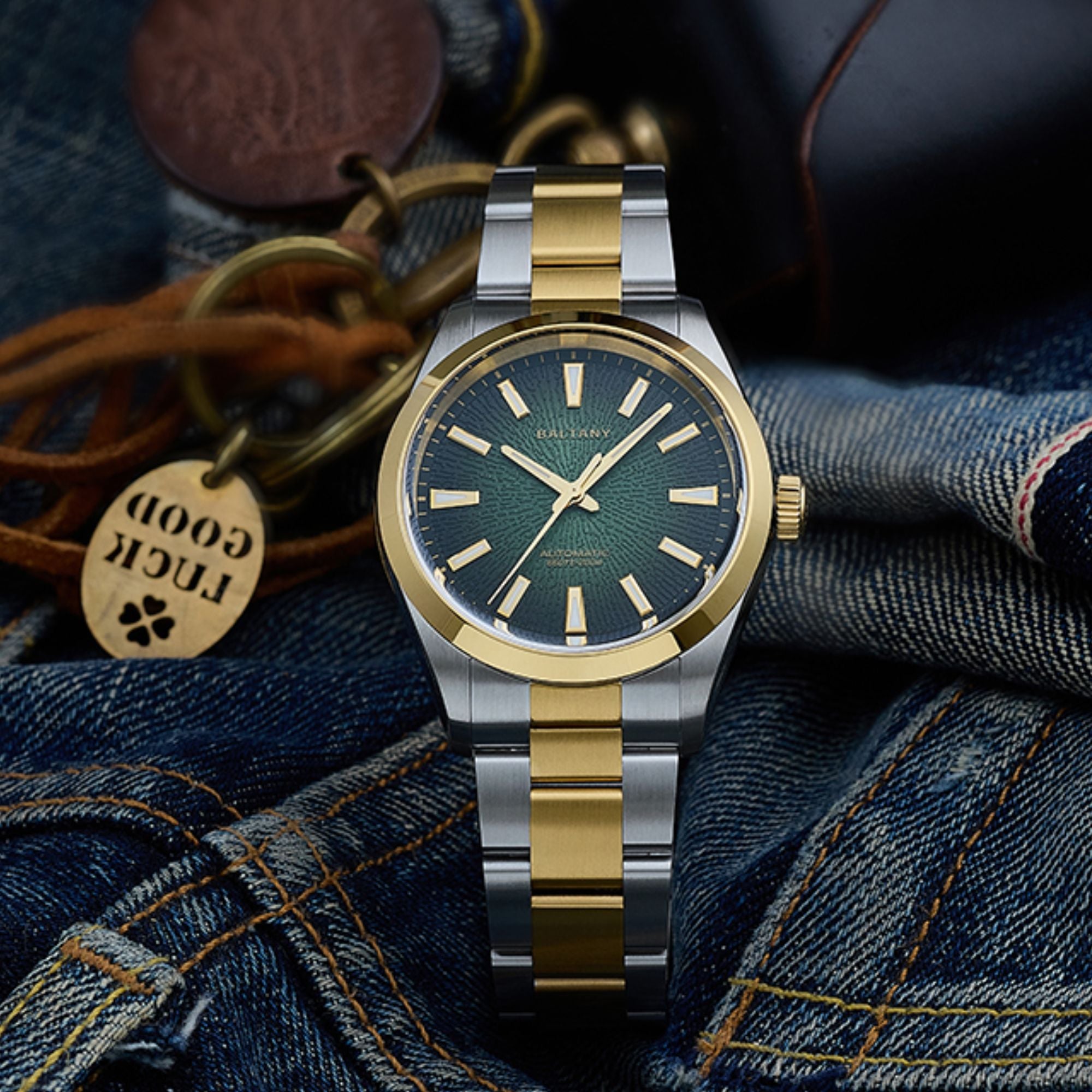 Baltany Design 3D Smoked Dial NH38 Automatic Sports Watch S4105