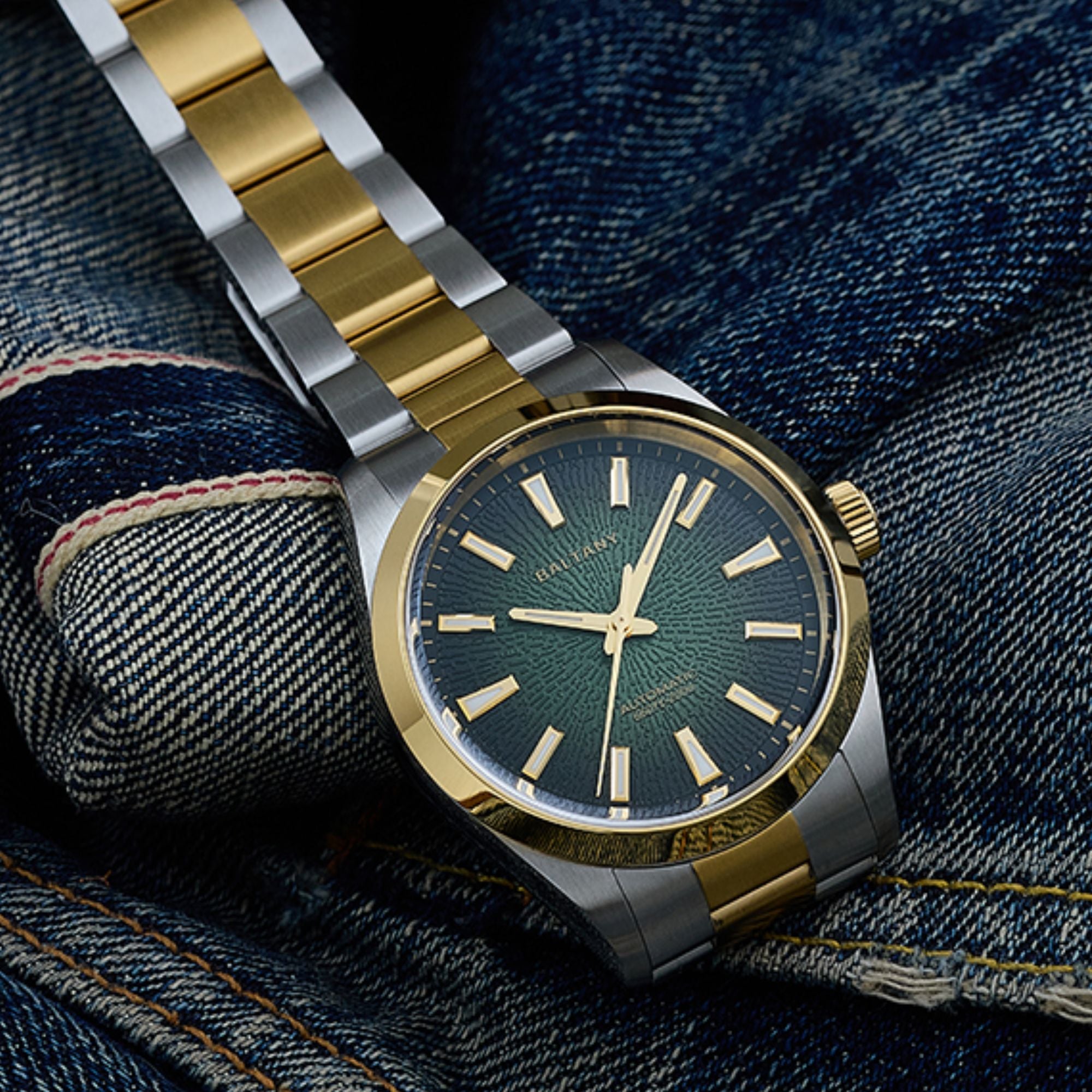 Baltany Design 3D Smoked Dial NH38 Automatic Sports Watch S4105