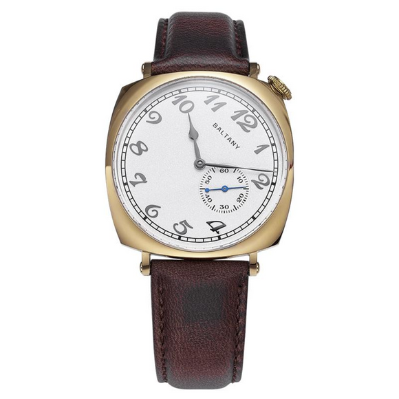 Baltany Golden 1921 Vintage Auto Dress Watches S4046G
