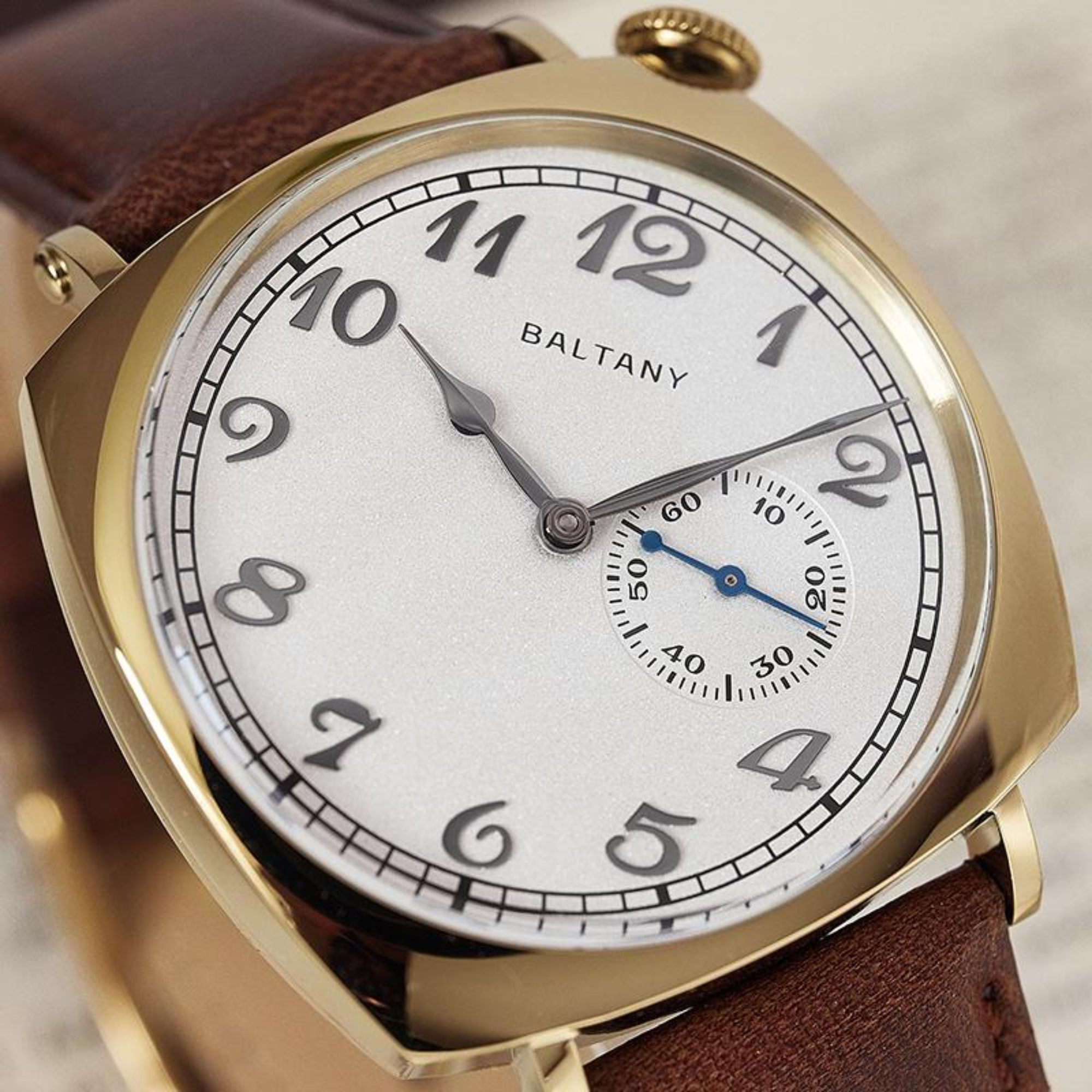 Baltany Golden 1921 Vintage Auto Dress Watches S4046G