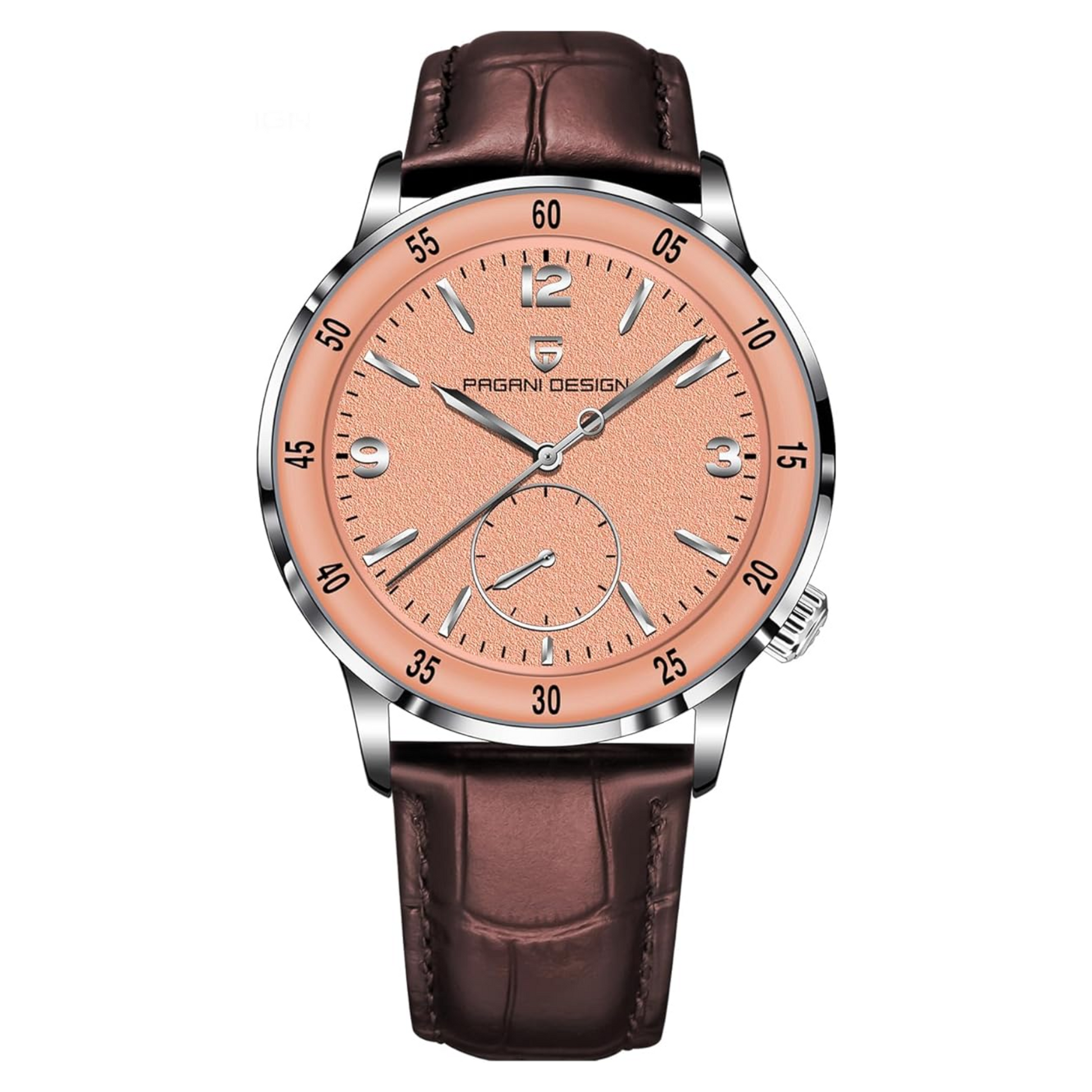 PAGANI DESIGN PD-1790 Men's  Watches Chronograph Stainless Steel 42mm Sports Wrist Watch for Men