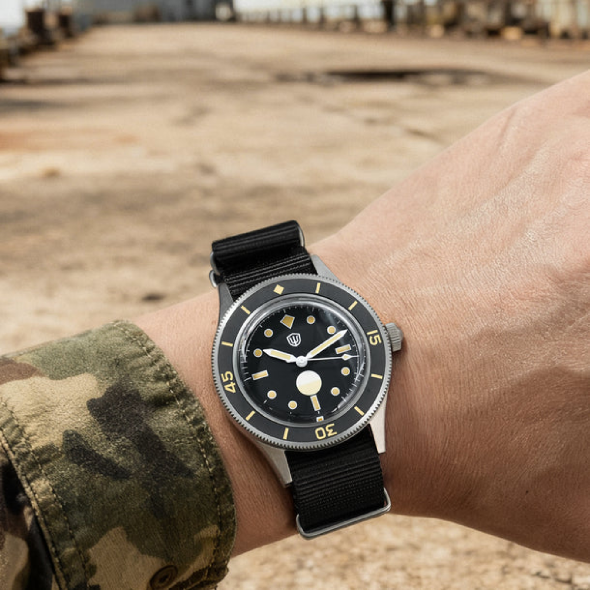 Watchdives WD50Ti Titanium 50-Fathoms NH35 Dive Watch