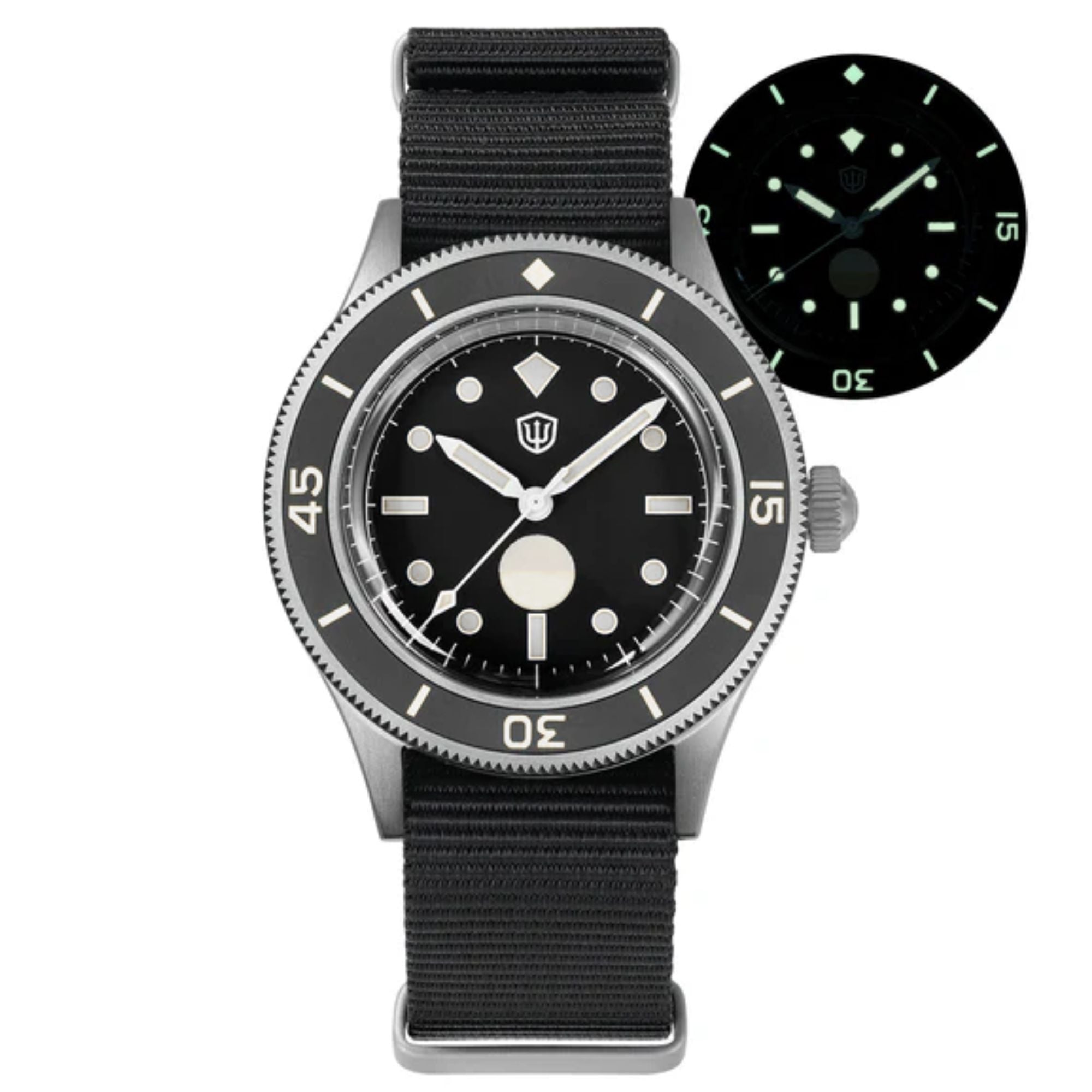 Watchdives WD50Ti Titanium 50-Fathoms NH35 Dive Watch