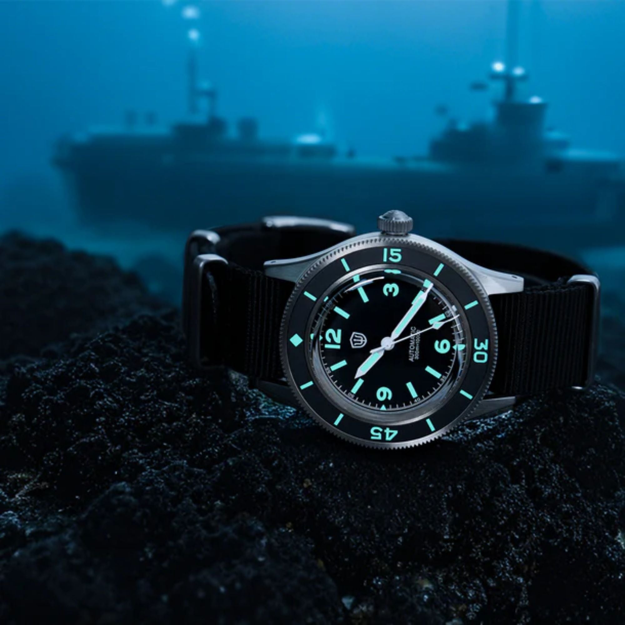 Watchdives WD50Ti Titanium 50-Fathoms NH35 Dive Watch