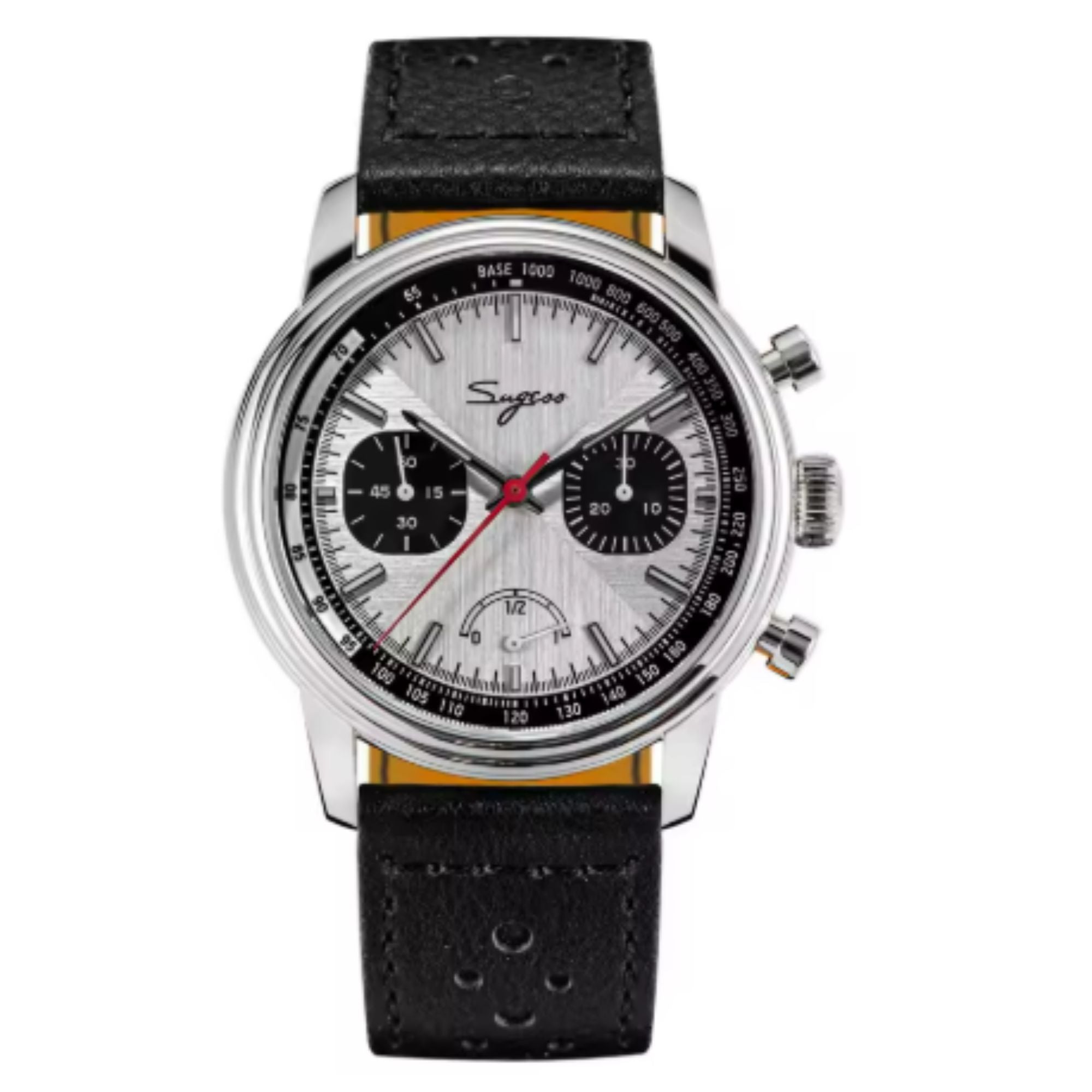 Sugess S438 with Power Reseve ST1906 Sapphire Chrono Mechanical Mens Watch