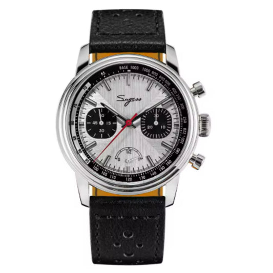 Sugess S438 with Power Reseve ST1906 Sapphire Chrono Mechanical Mens Watch