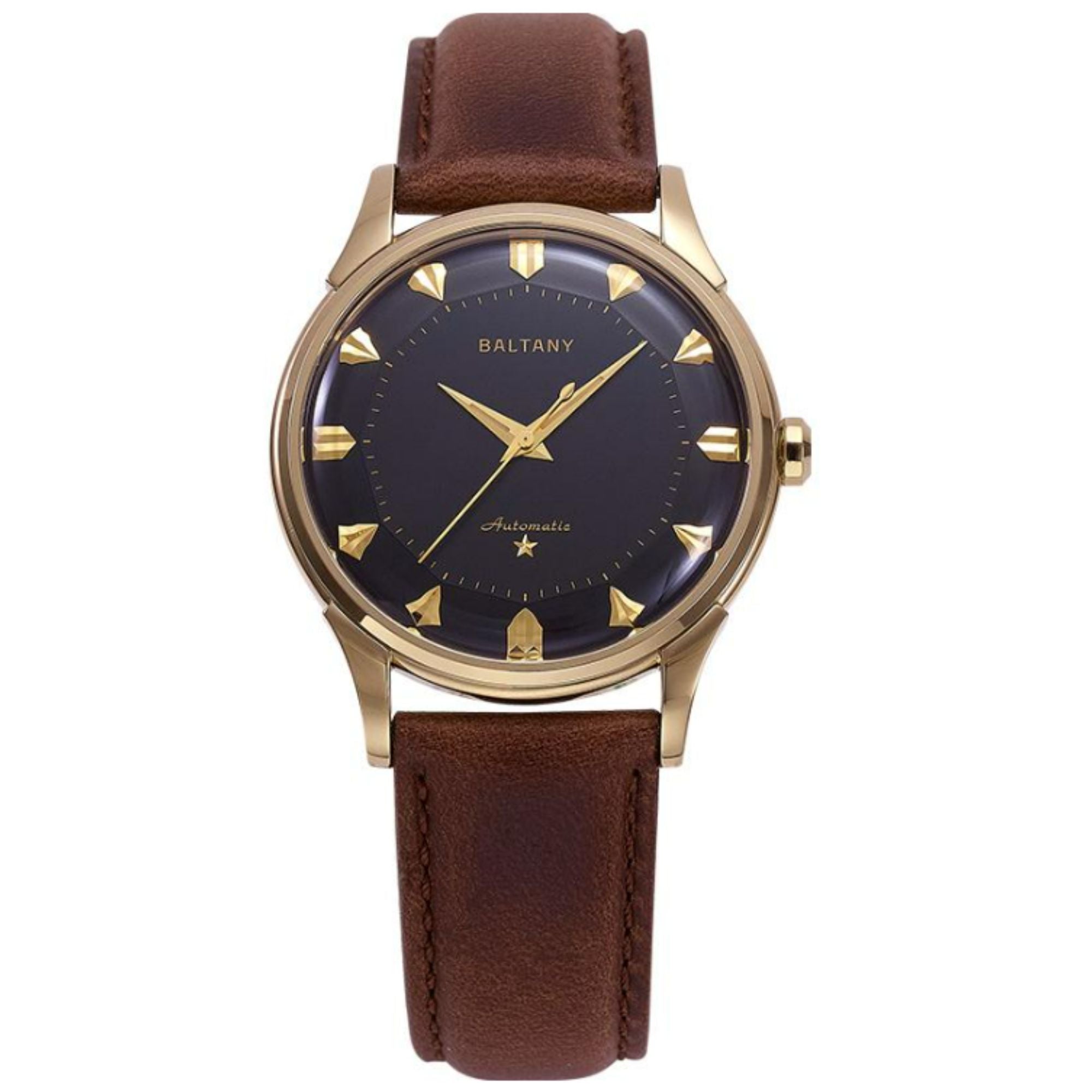 Classic Pie-Pan Dial Dog-leg Lugs Vintage Watch Remake S4090