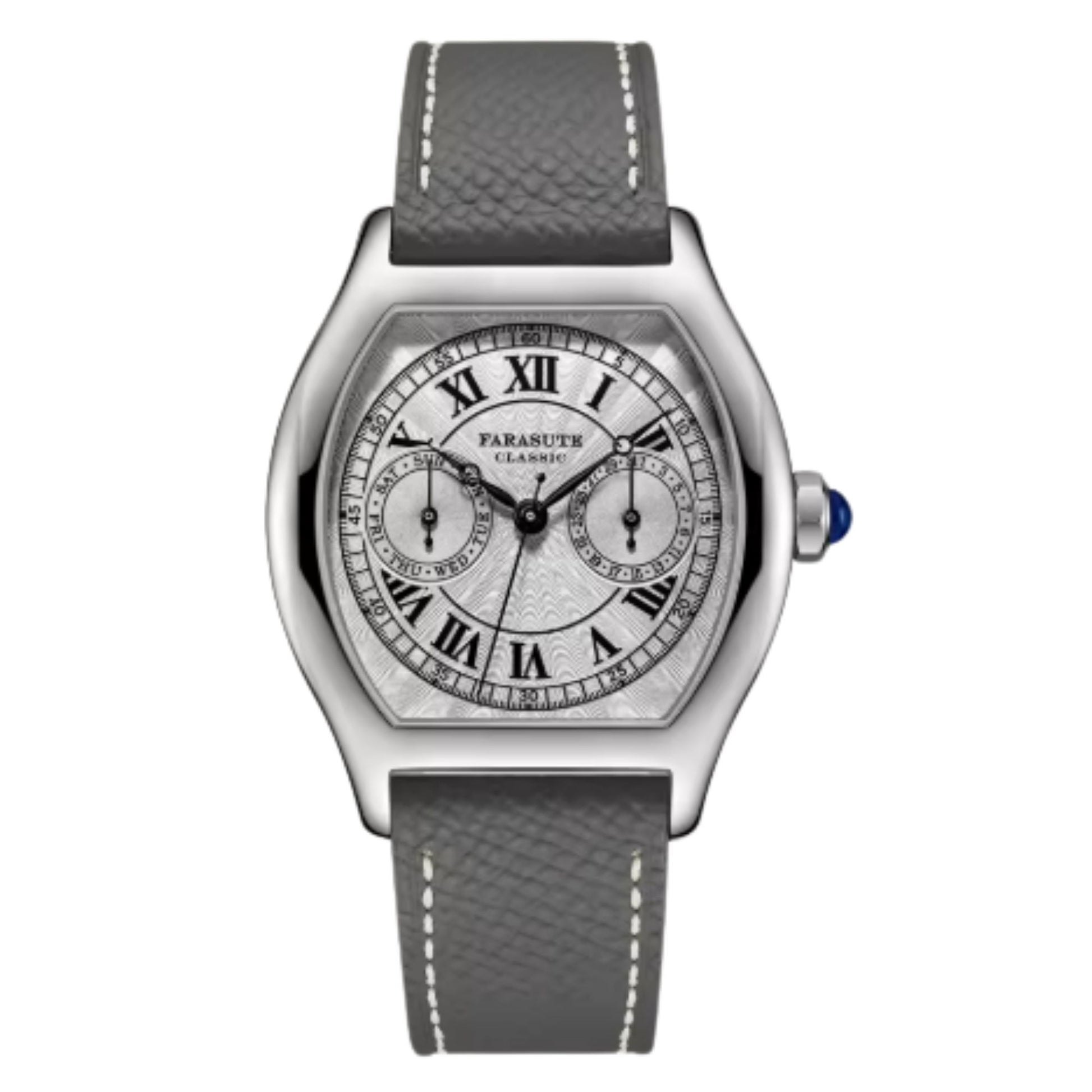 FARASUTE 36mm Luxury Retro with Seiko VH64 Movement sapphire Crystal