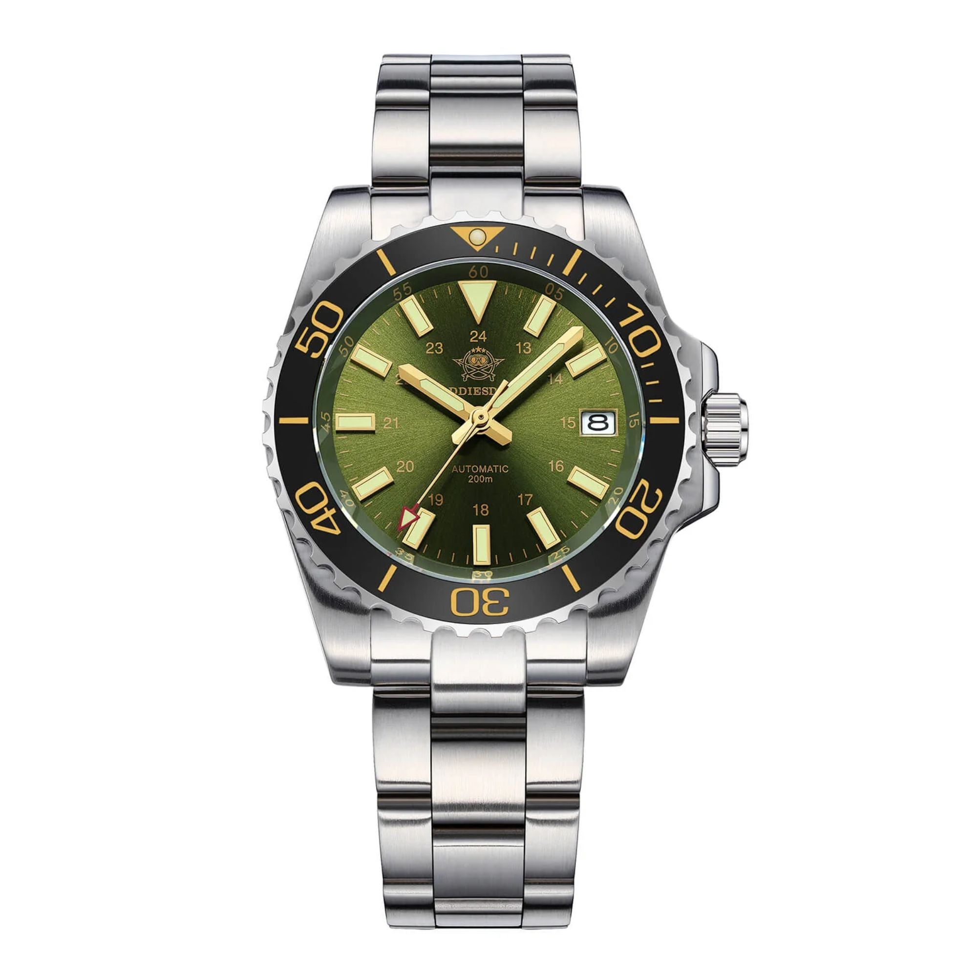 ADDIESDIVE Retro Baton Hand Sub NH35 Dive Watch AD2086