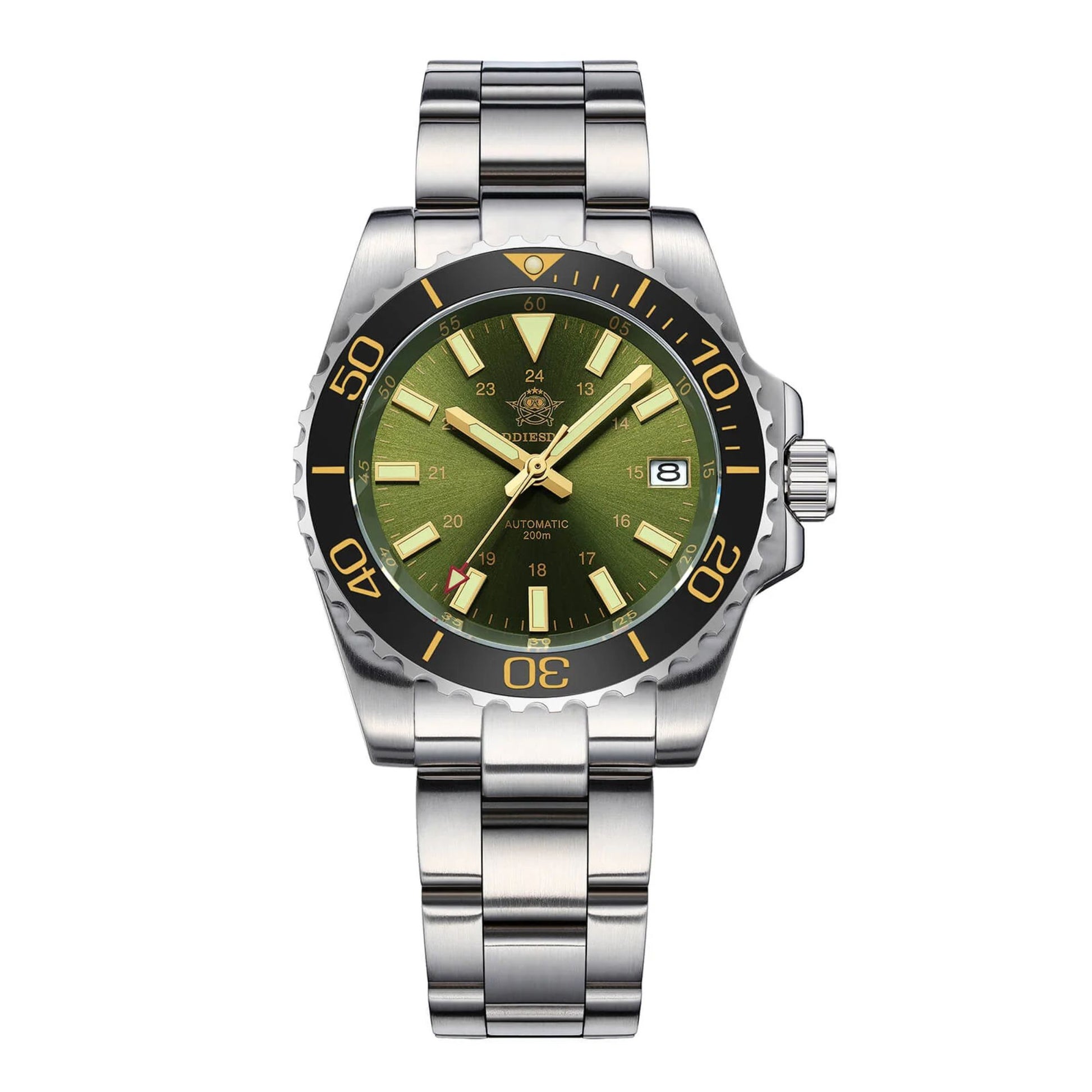 ADDIESDIVE Retro Baton Hand Sub NH35 Dive Watch AD2086