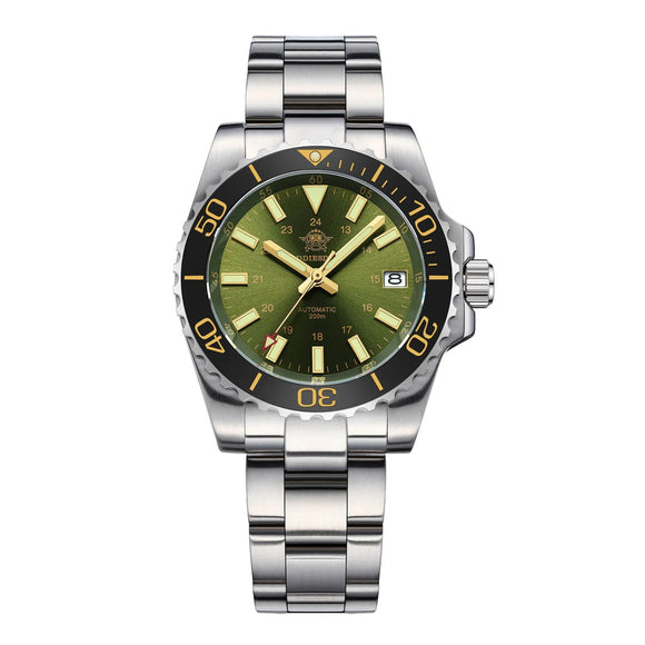 ADDIESDIVE Retro Baton Hand Sub NH35 Dive Watch AD2086