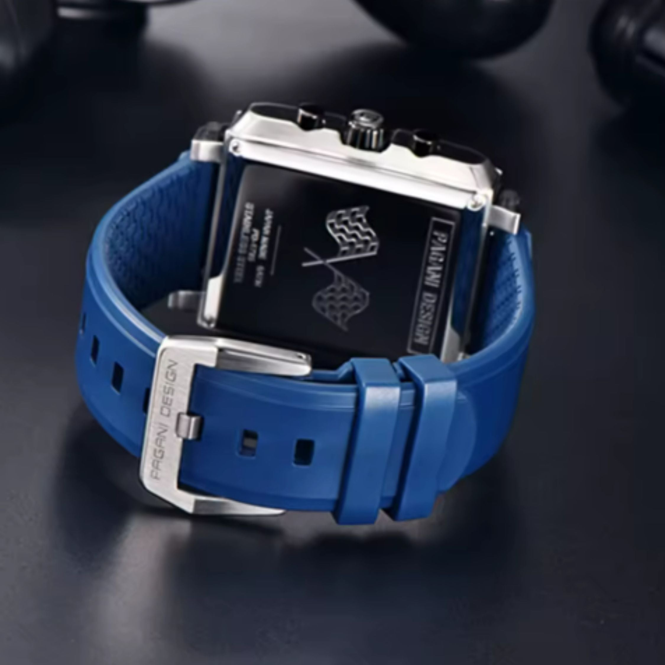 Pagani Design PD-1725 Racing Series Skeleton Design Men's 50M Waterproof Chronograph Japan VK64 Quartz Watch 40MM Sapphire Crystal Sports Watch