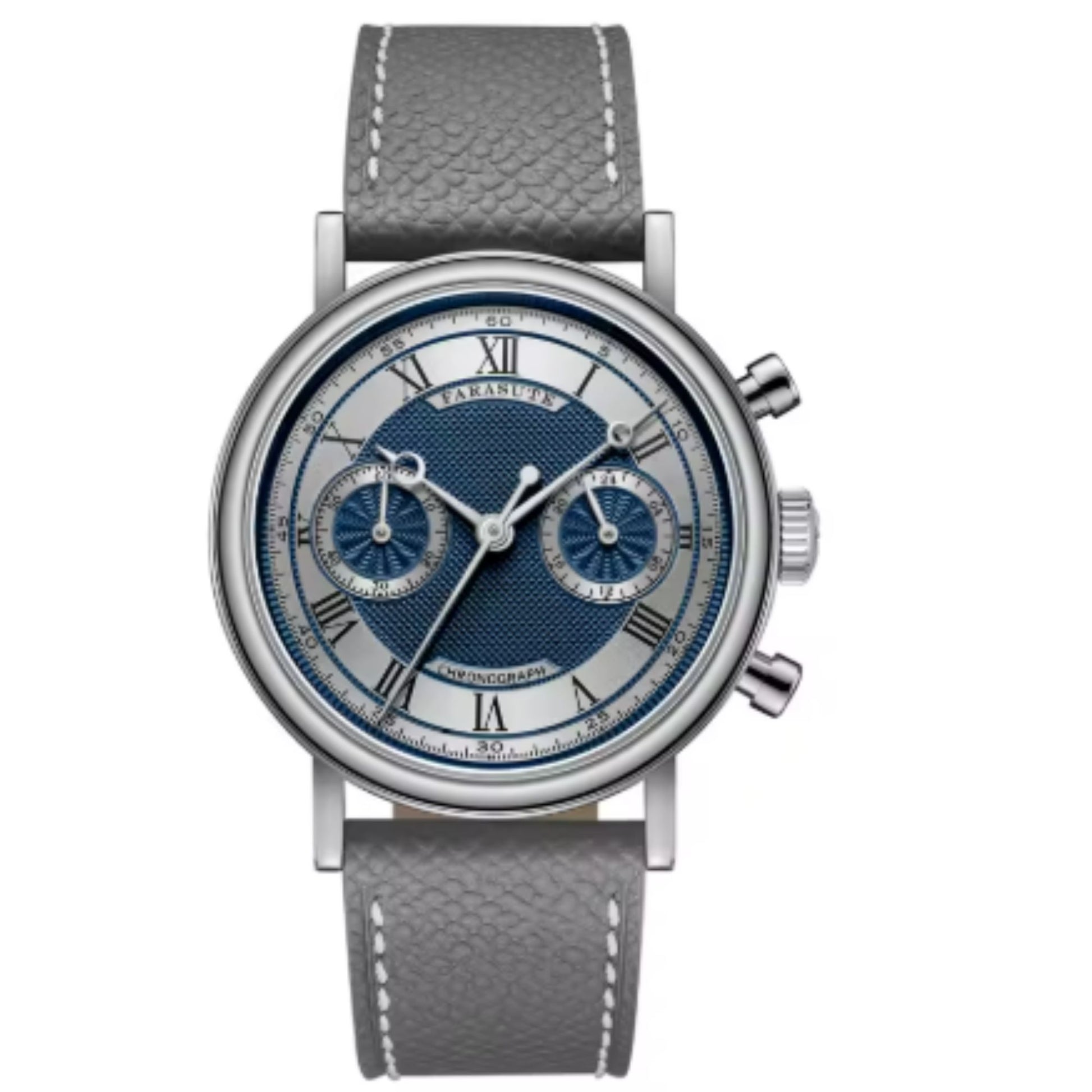 FARASUTE Men's Watch with Seiko VK64 Movement Sapphire Crystal NL-007