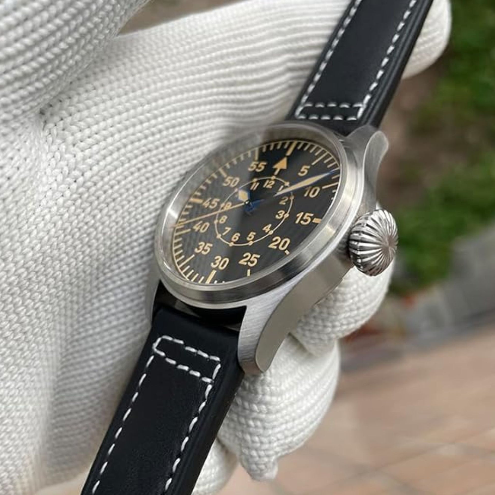 Steeldive SD1928B Retro Militarty Pilot Watch
