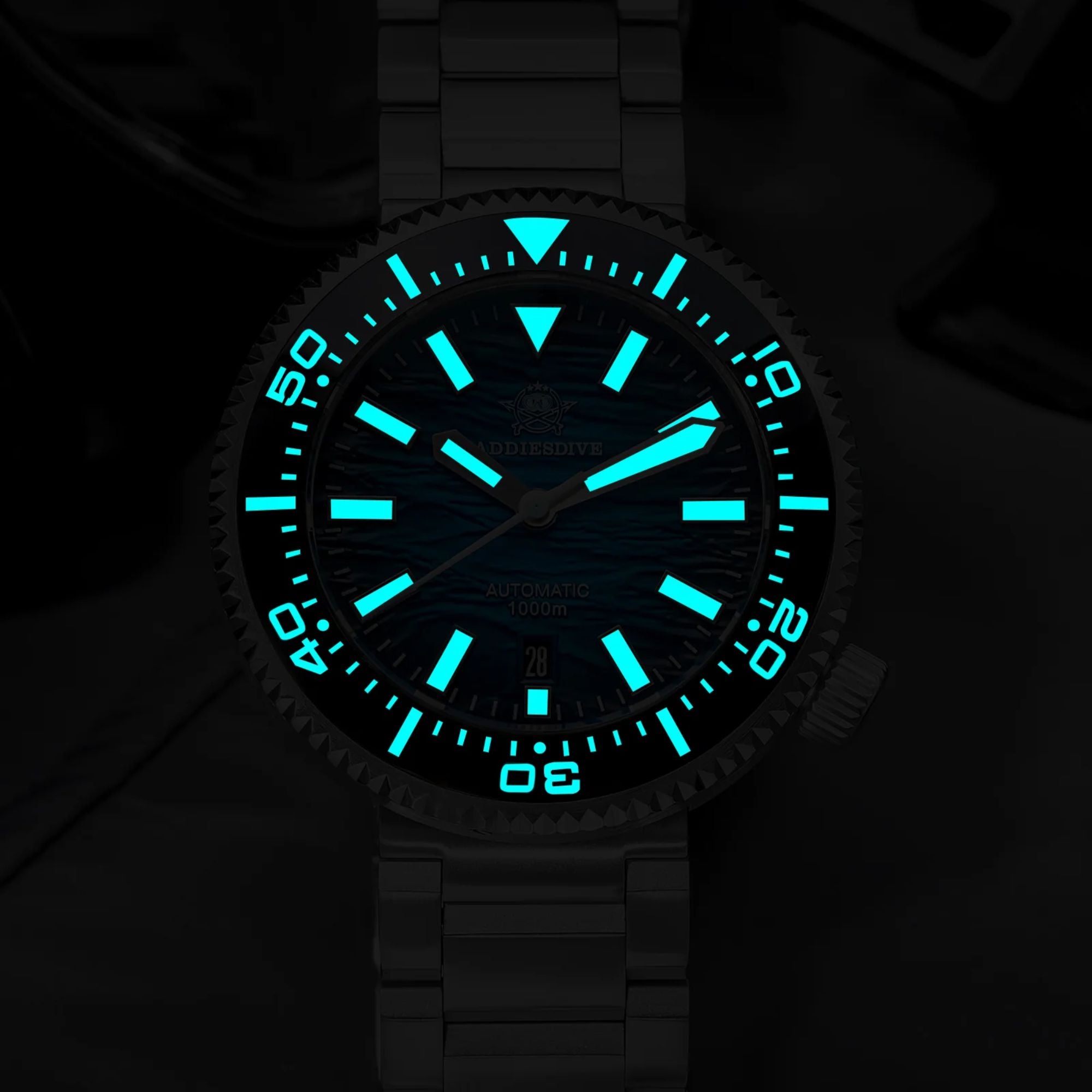 Addiesdive 46mm 1000m Dive Watch AD2069