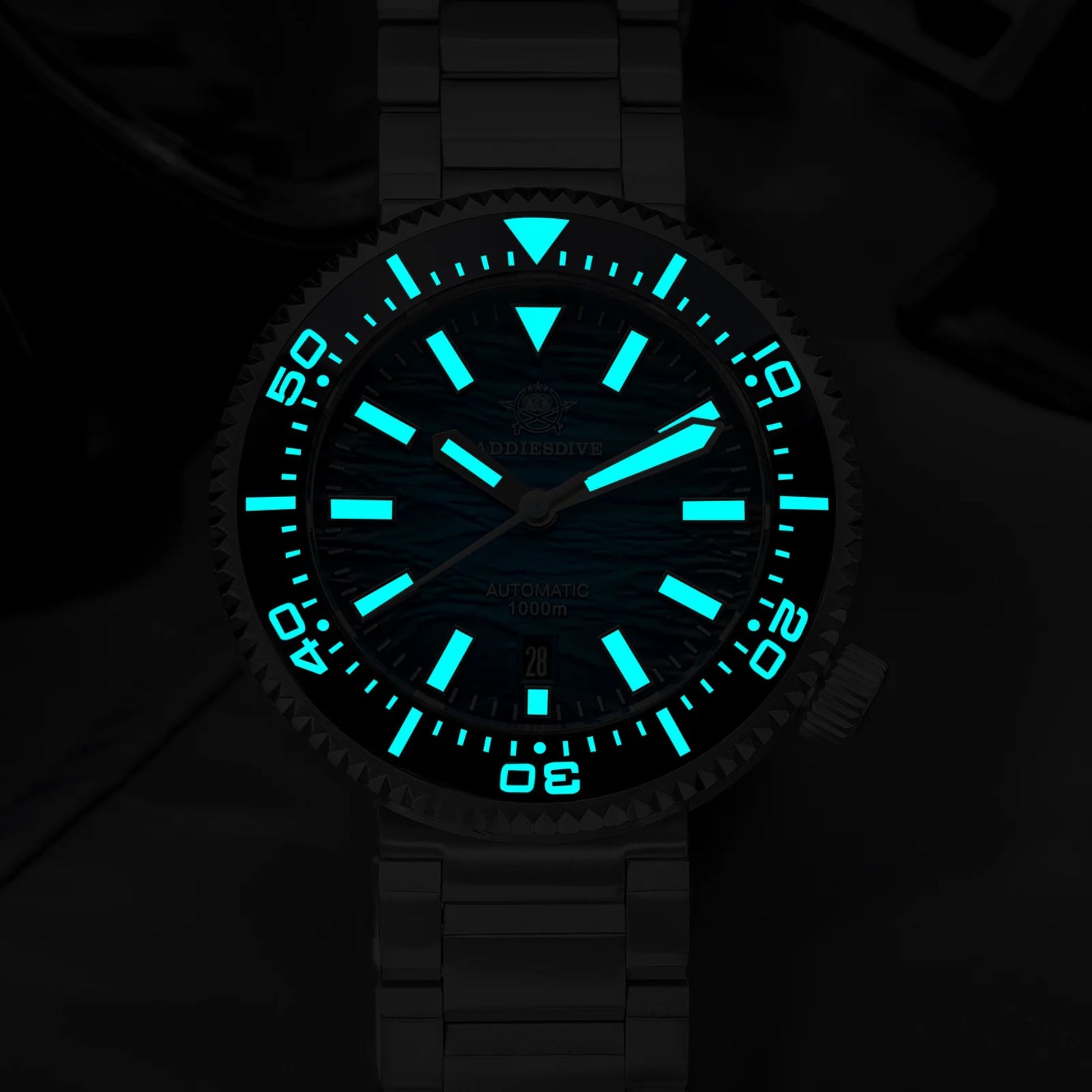 Addiesdive 46mm 1000m Dive Watch AD2069