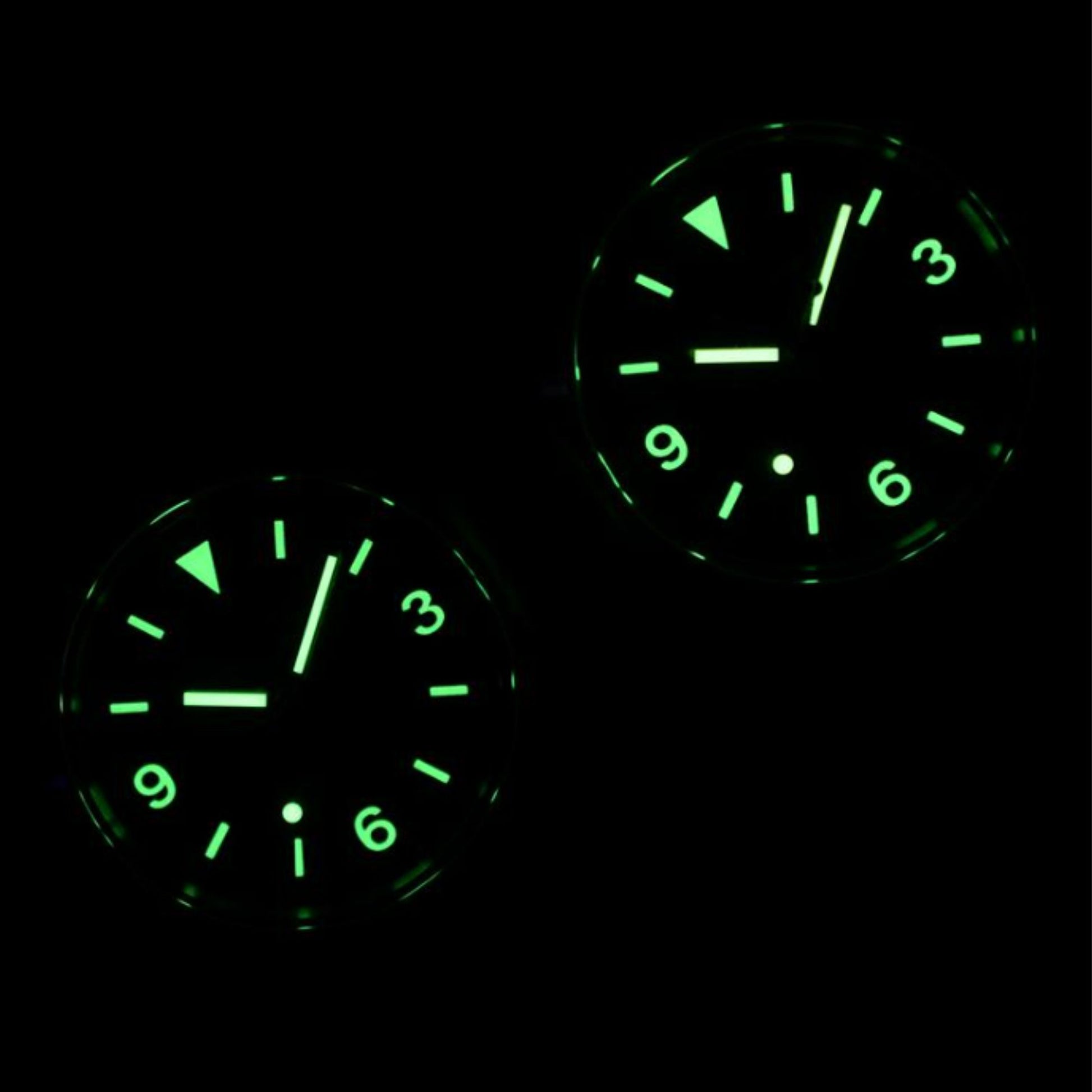 Microbrand Timepiece Distressed Hands 39mm Explorer S4091 - Swiss Sellita SW200 Movement
