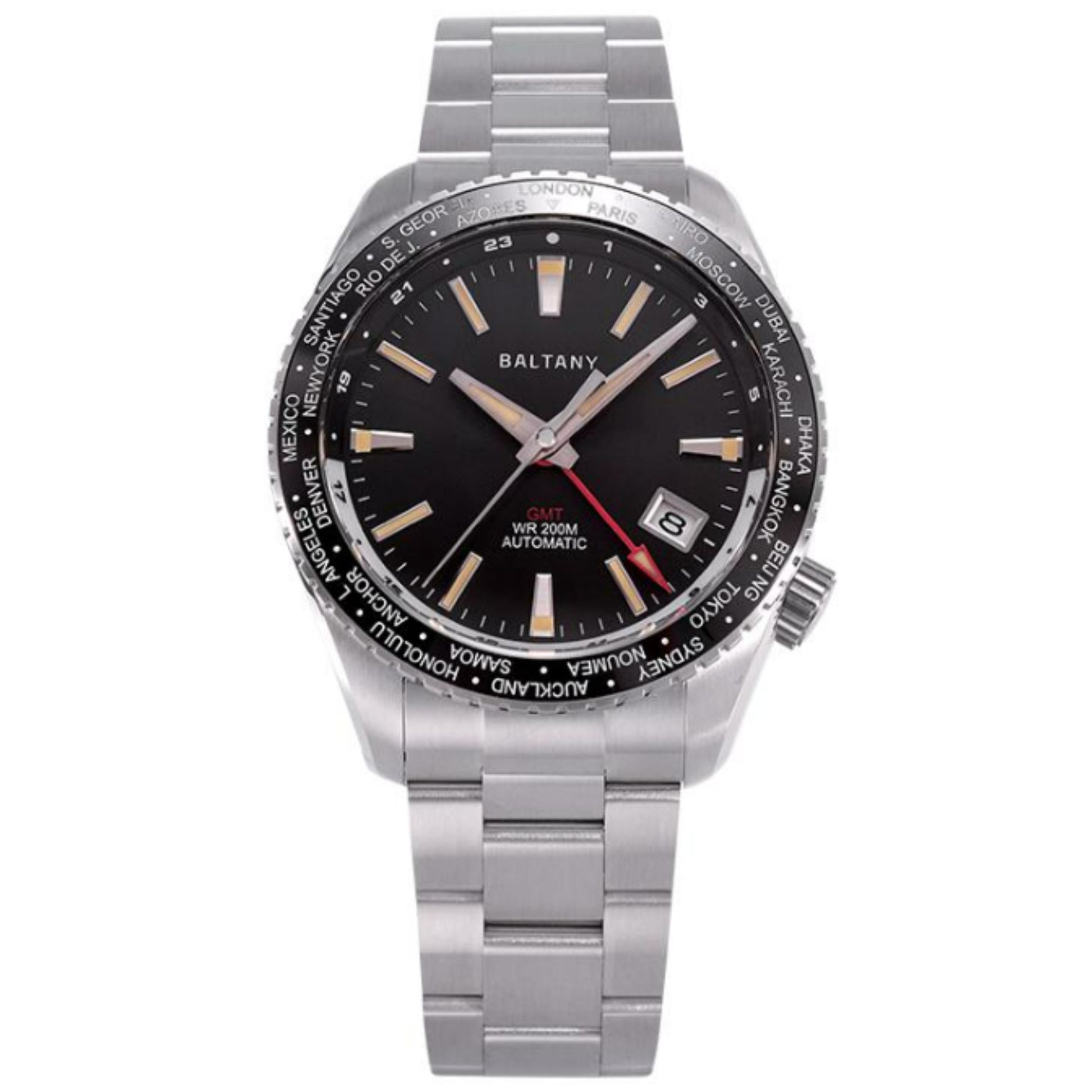 Baltany Design NH34 Auto GMT Sports Watch S6083