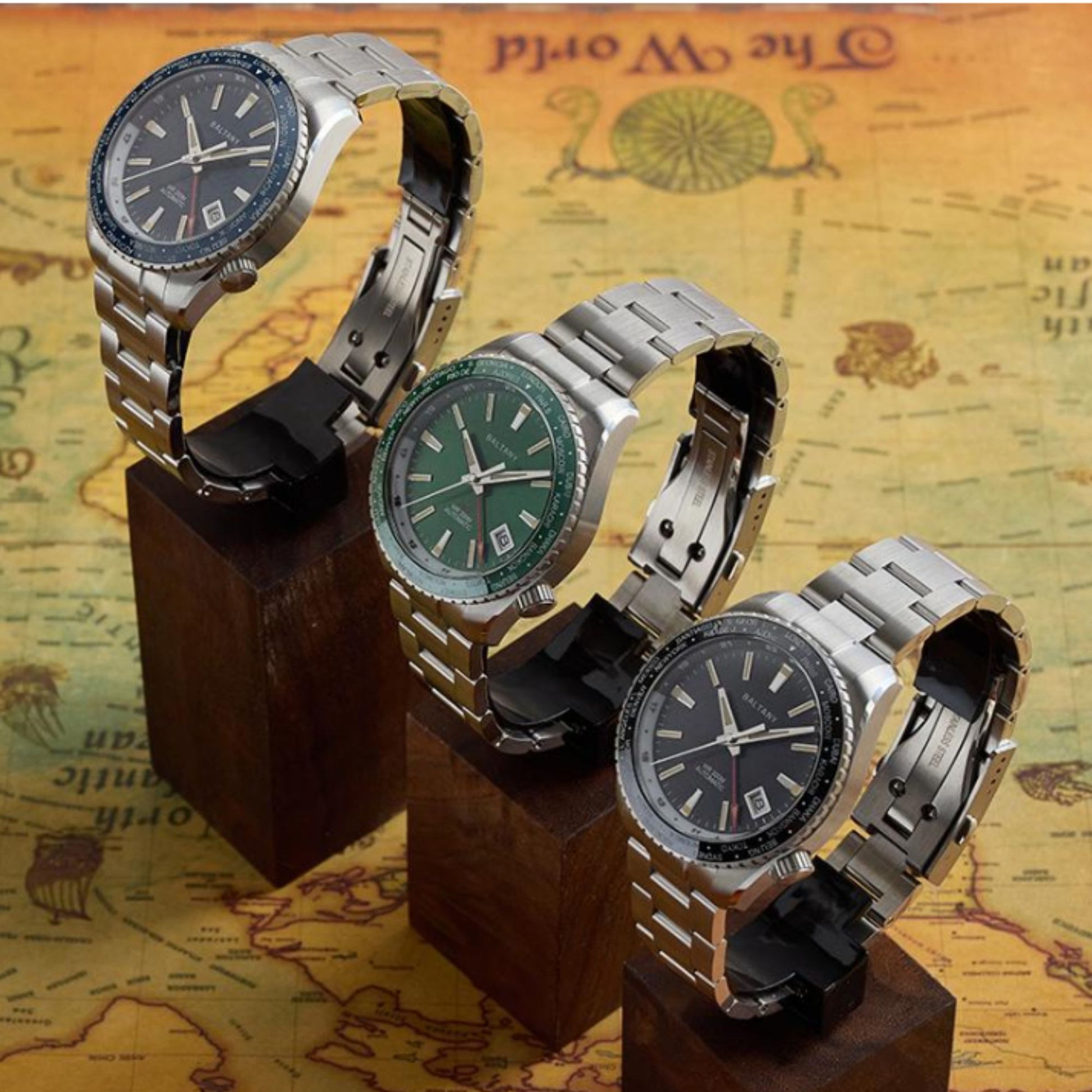 Baltany Design NH34 Auto GMT Sports Watch S6083
