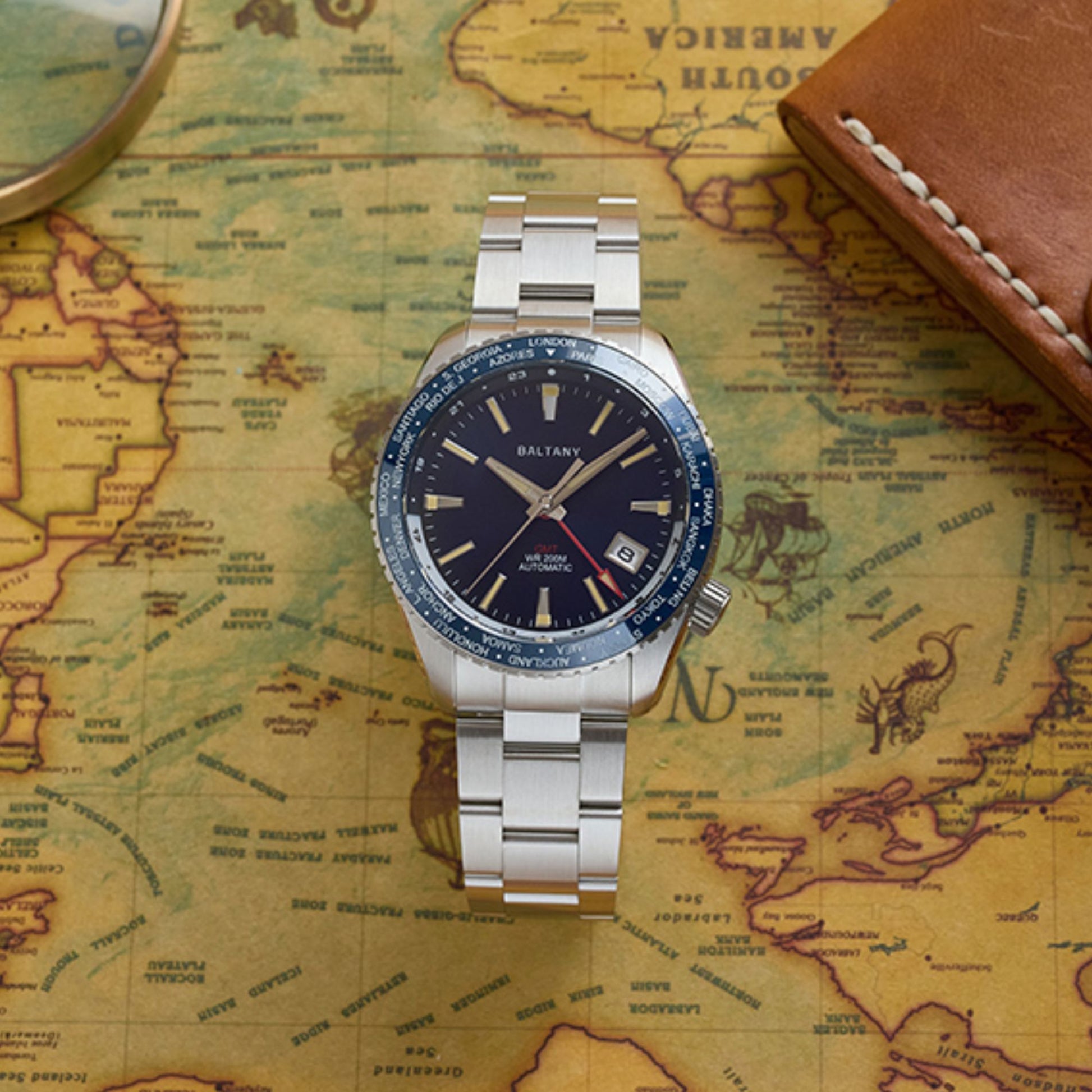 Baltany Design NH34 Auto GMT Sports Watch S6083