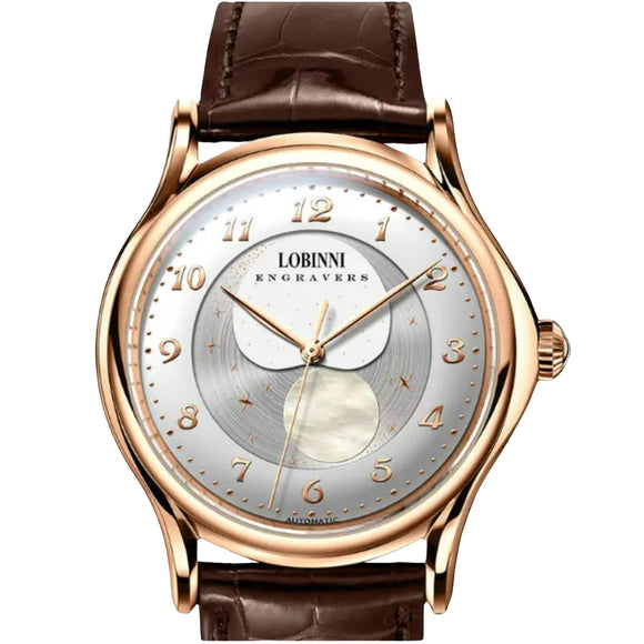 Lobinni Luxury Automatic Mens Wrist Watch - L18010