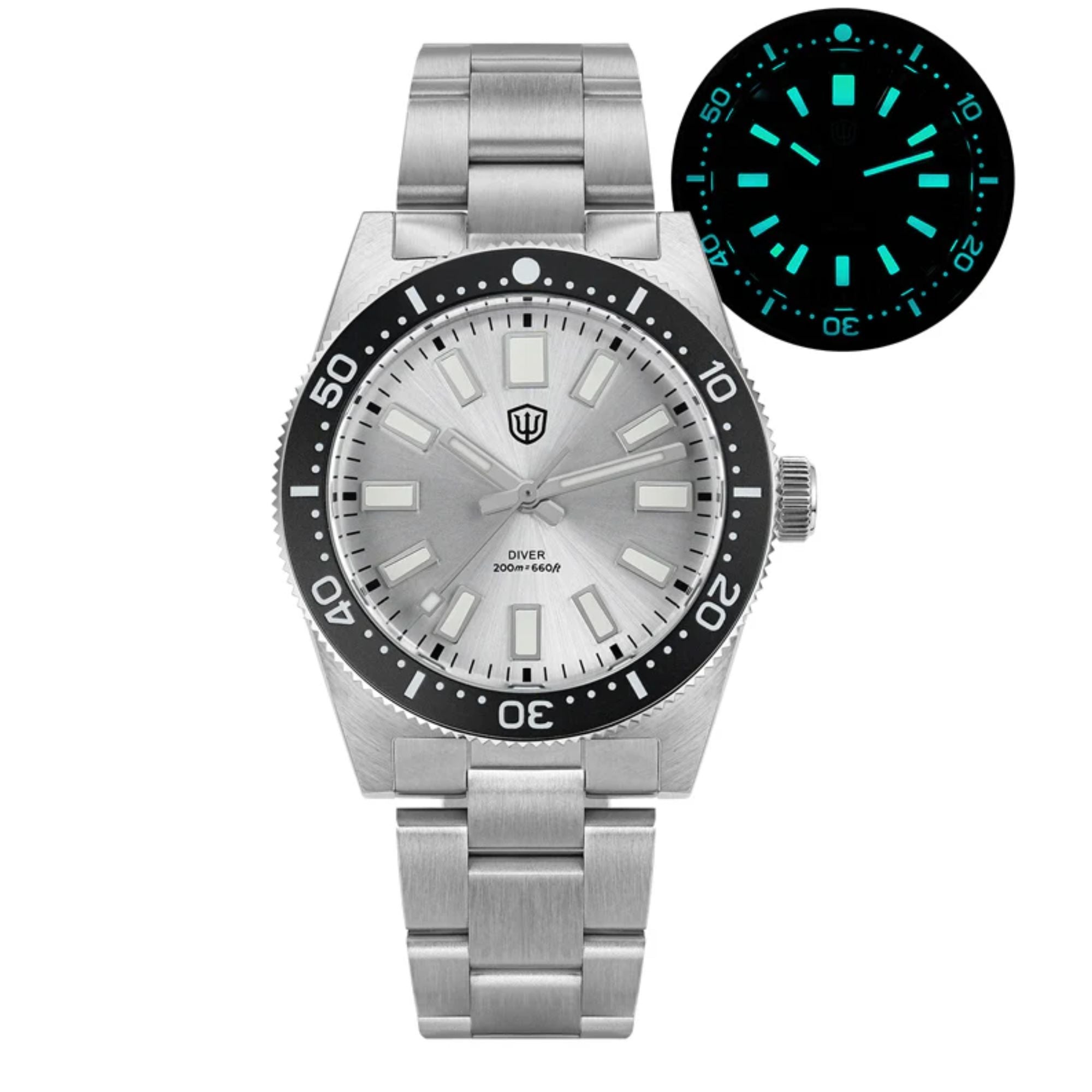 Watchdives WD1965 38mm VH31 62MAS Dive Watch
