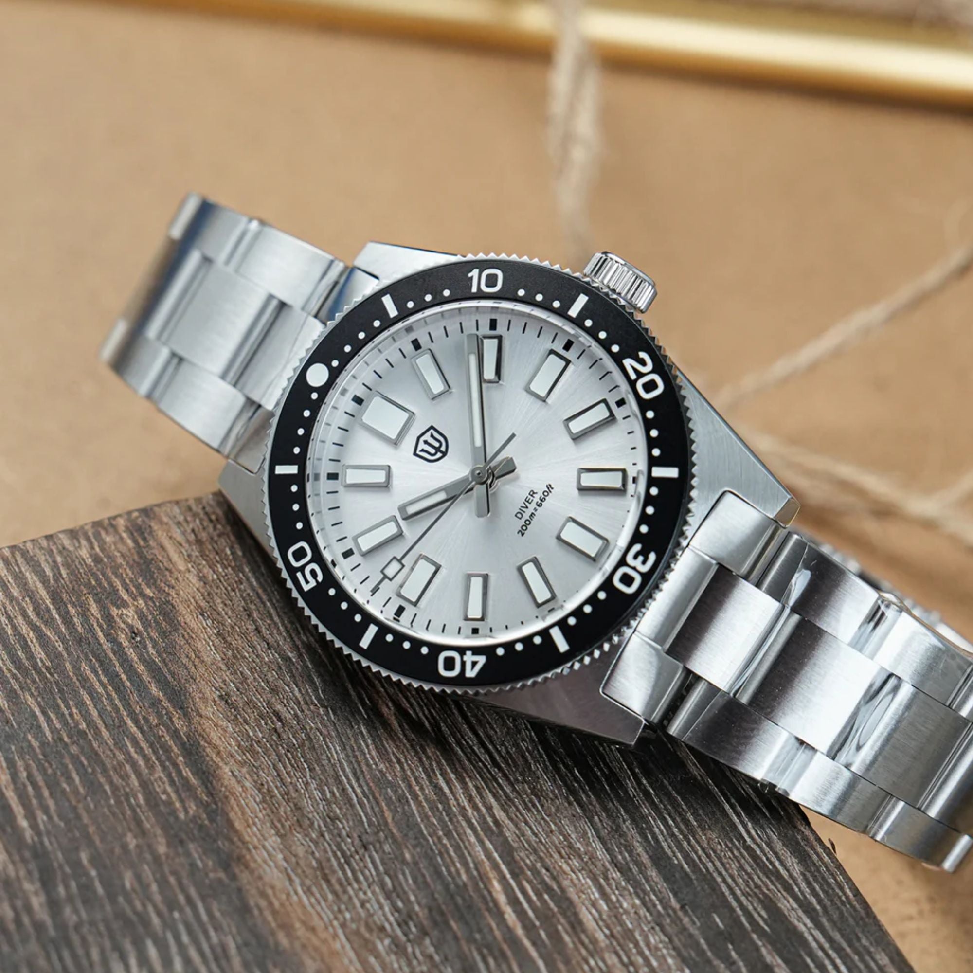 Watchdives WD1965 38mm VH31 62MAS Dive Watch