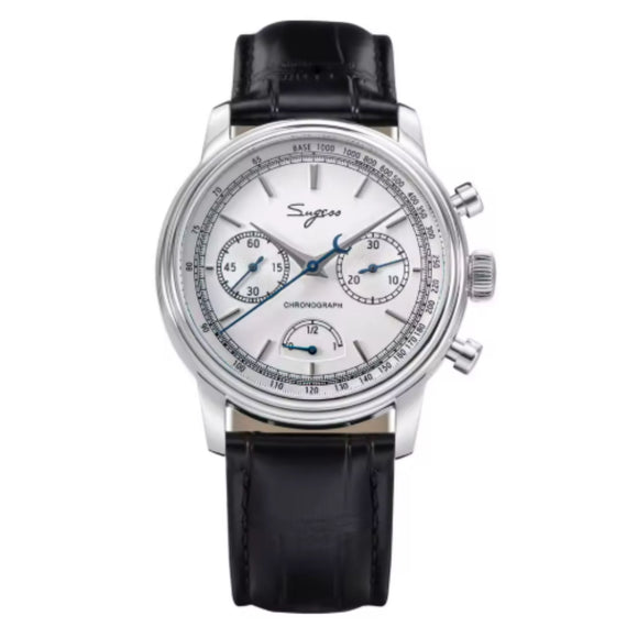 Sugess S438 with Power Reseve ST1906 Sapphire Chrono Mechanical Mens Watch