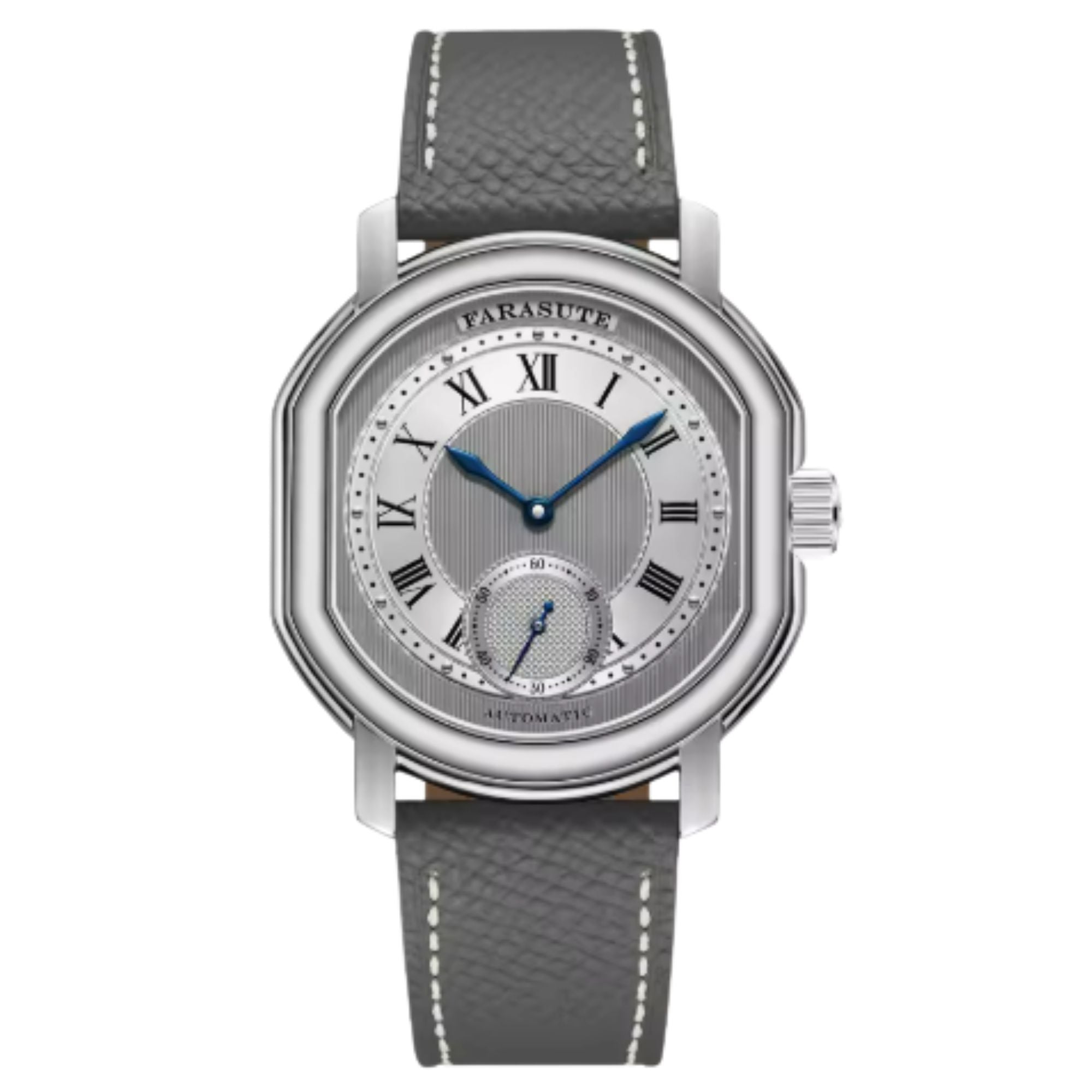 FARASUTE 38mm Luxury Retro Men's Watch Peacock Custom Mechanical Movement 5ATM Waterproof Sapphire Men's Watch