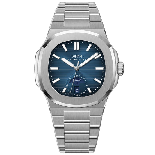 LOBINNI Stainless Steel Business Automatic Watch for Men