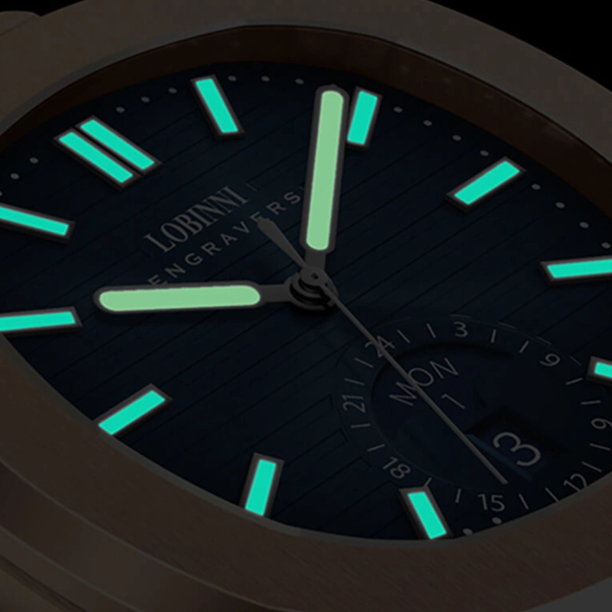 LOBINNI Stainless Steel Business Automatic Watch for Men