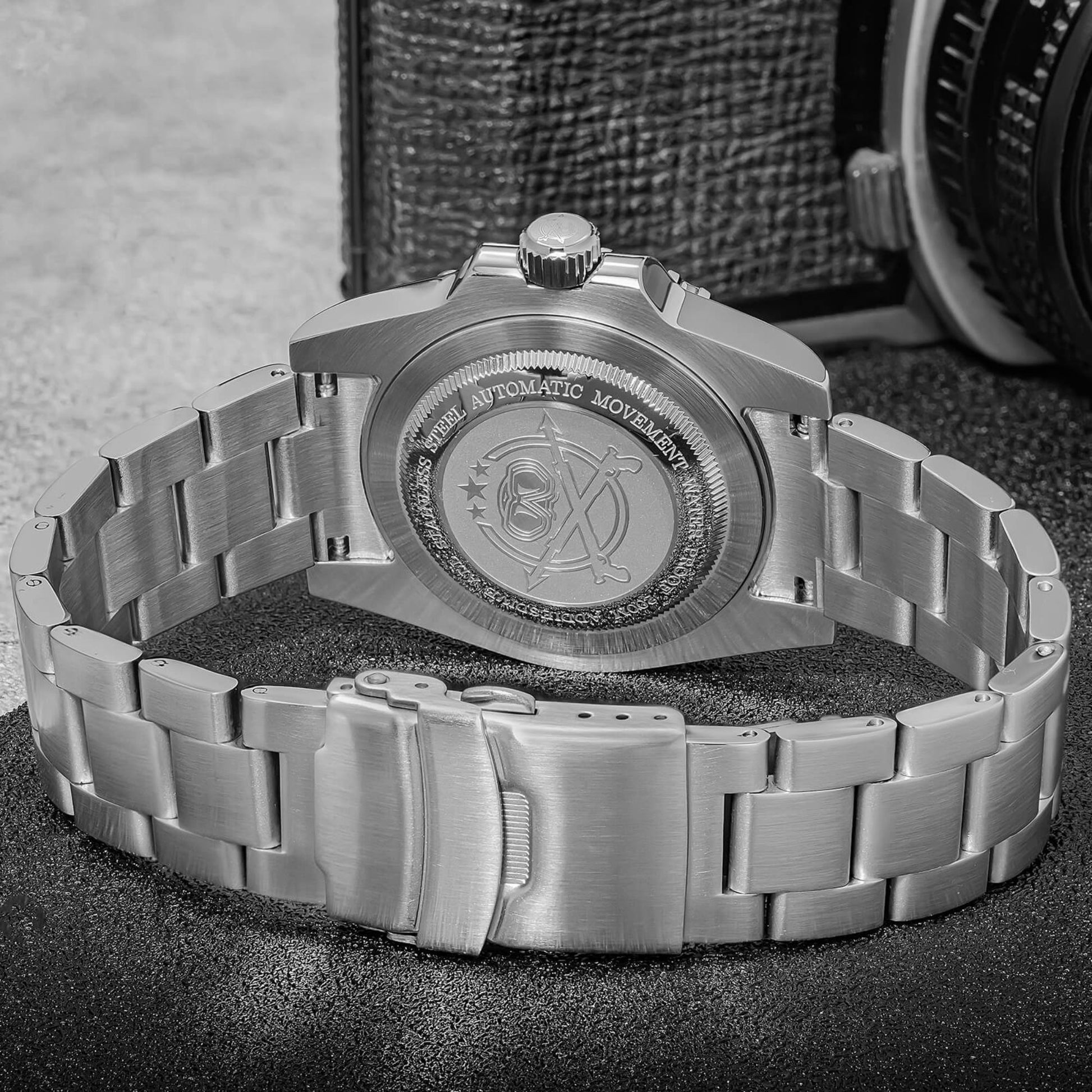 ADDIESDIVE Retro Baton Hand Sub NH35 Dive Watch AD2086