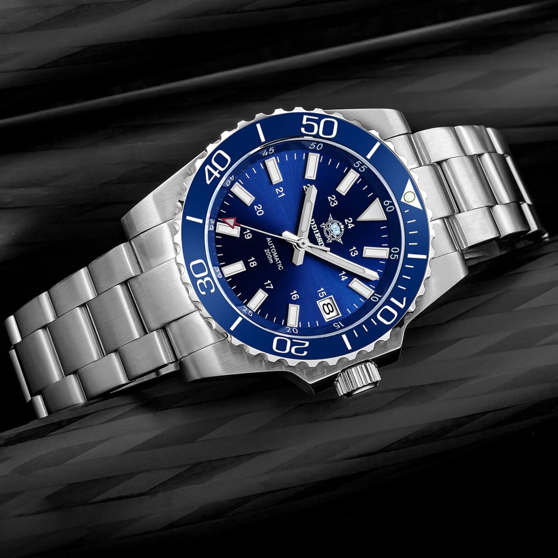 ADDIESDIVE Retro Baton Hand Sub NH35 Dive Watch AD2086