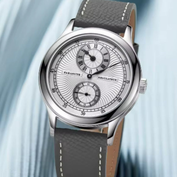 FARASUTE Manual Mechanical Men's Watch with Seagull Custom Movement