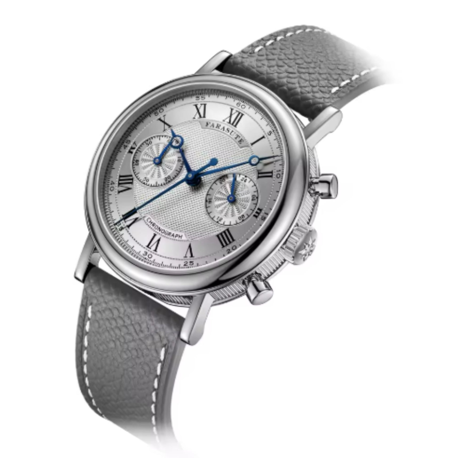 FARASUTE Men's Watch with Seiko VK64 Movement Sapphire Crystal NL-007