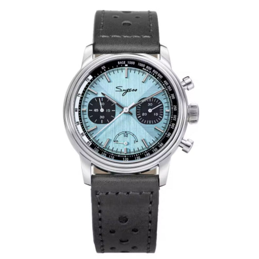 Sugess S438 with Power Reseve ST1906 Sapphire Chrono Mechanical Mens Watch