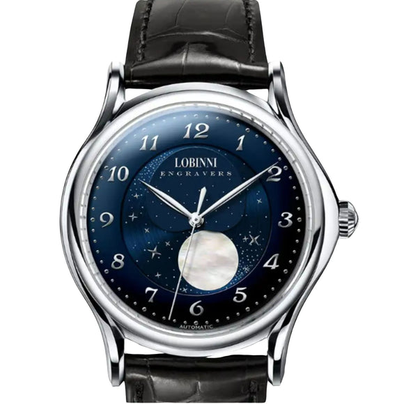 Lobinni Luxury Automatic Mens Wrist Watch - L18010