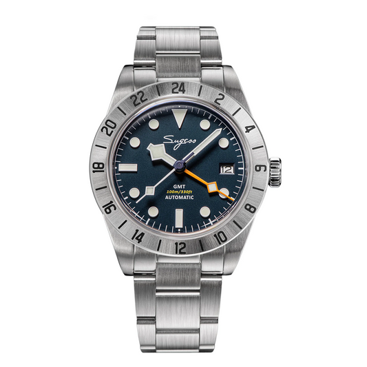Heritage S431 BB GMT Seiko NH34 GMT movement - Blue watch dream-watches.com india