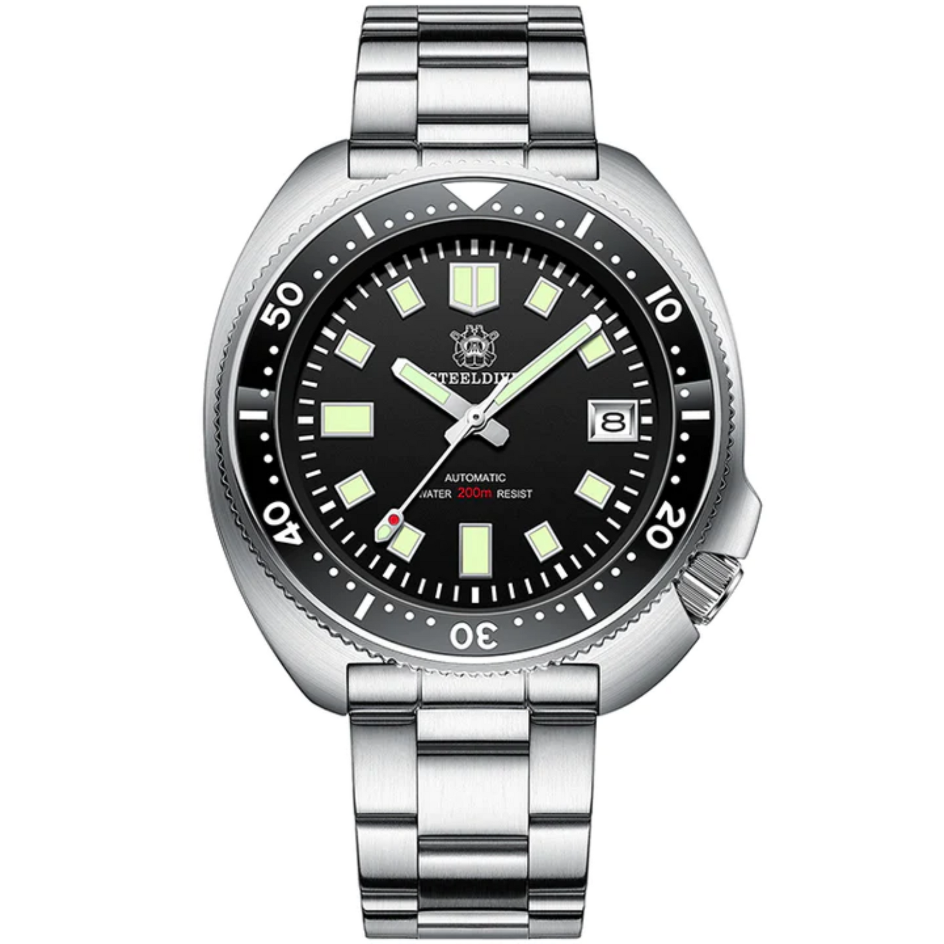 steeldive mens automatic diver utility watches india dream watches