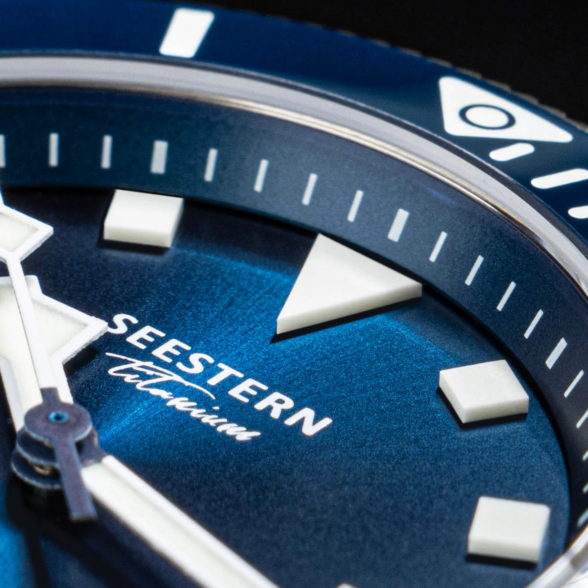 SEESTERN Titaniumn S430 Genuine Professional 20ATM Diver Limited Edition Mens Sport Watch -  Blue