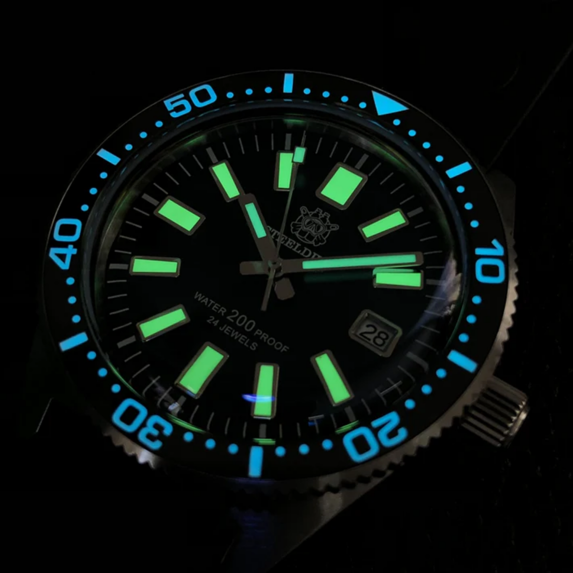 steeldive mens automatic diver utility watches india dream watches