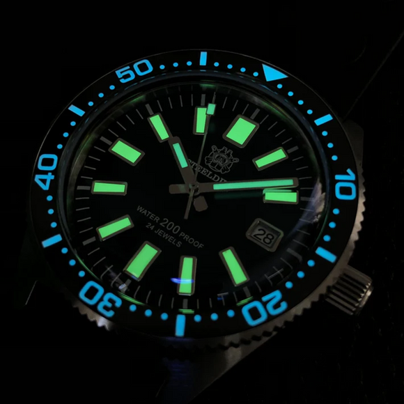 steeldive mens automatic diver utility watches india dream watches