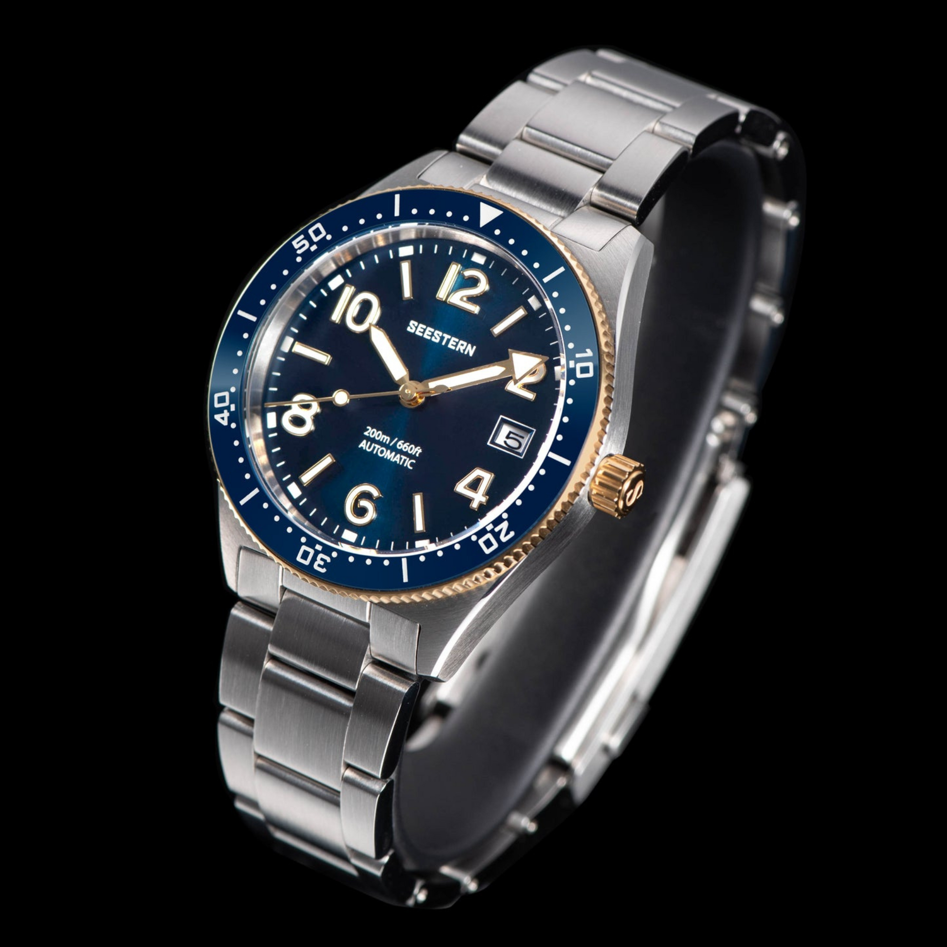 Seestern 434 Professional Diver Automatic 200m Water Resistant - V2