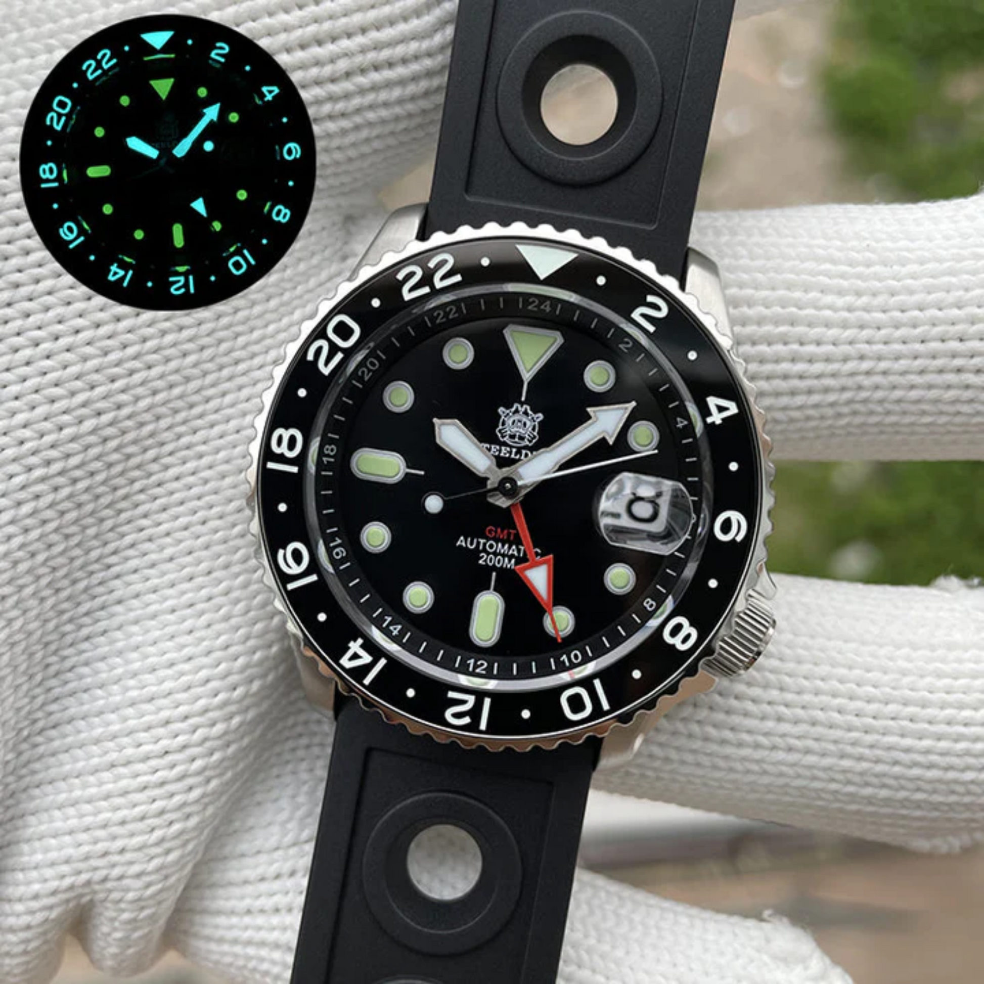steeldive mens automatic diver utility watches india dream watches
