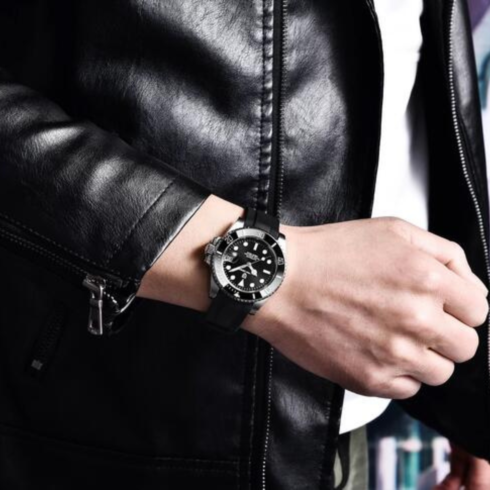 Pagani Design PD-1661 Waterproof Mechanical Automatic Watch  Men's 40MM Watch Black